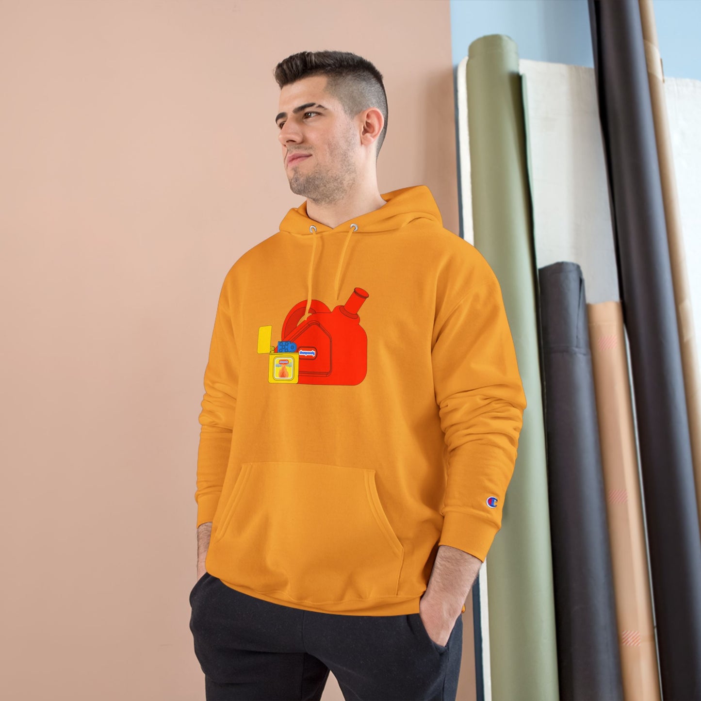 Gas Can and Lighter Hoodie