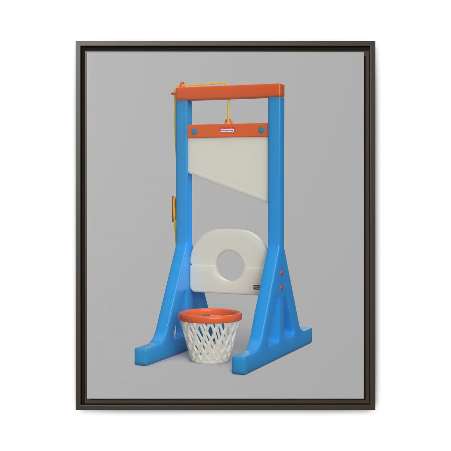 Guillotine Framed Canvas Gallery Wrap