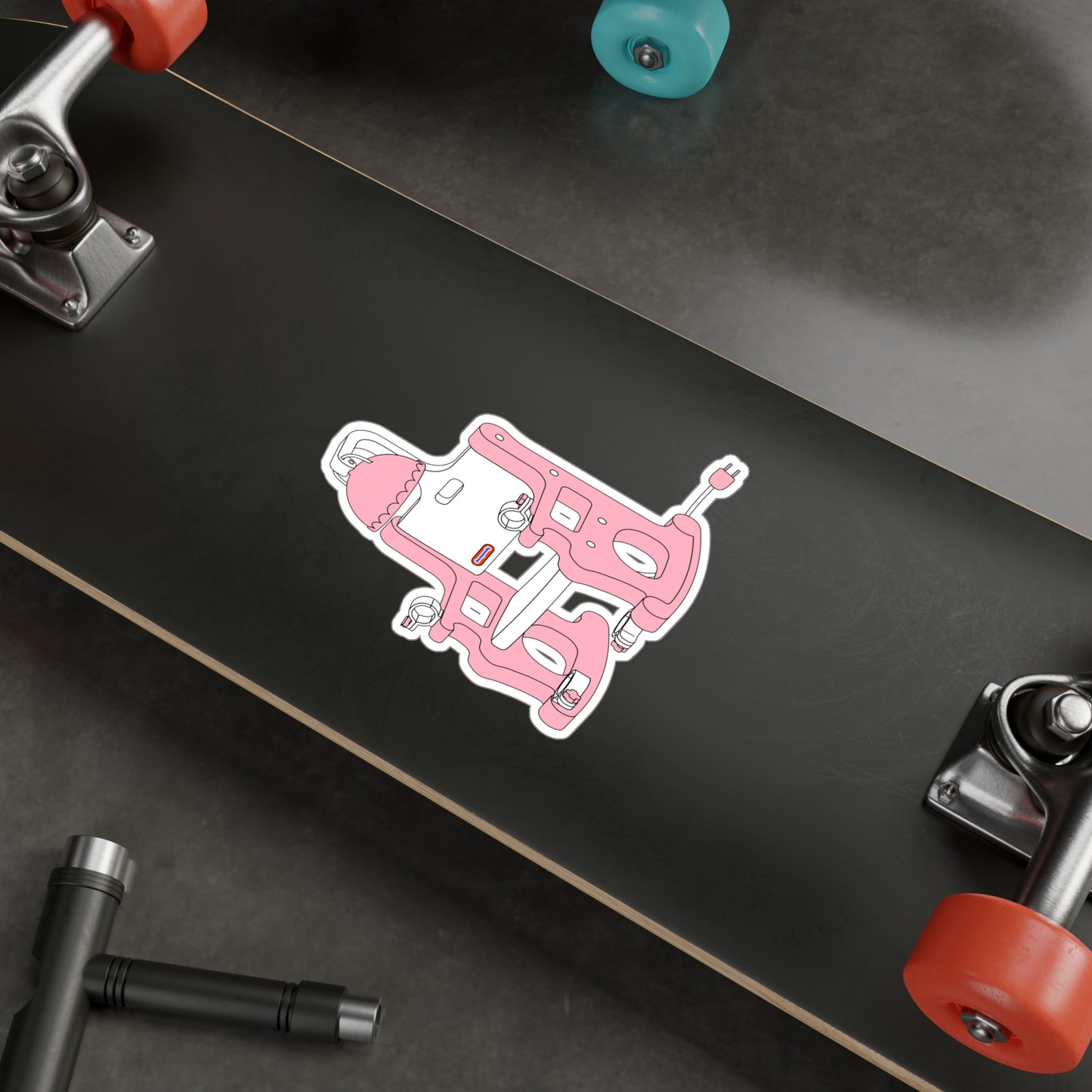 Electric Chair Vinyl Sticker