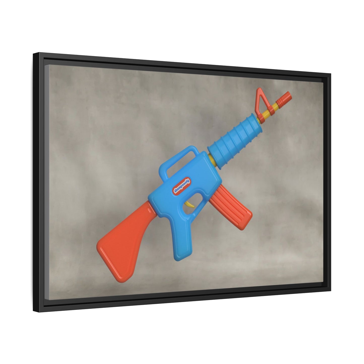 AR-15 Framed Canvas Gallery Wrap