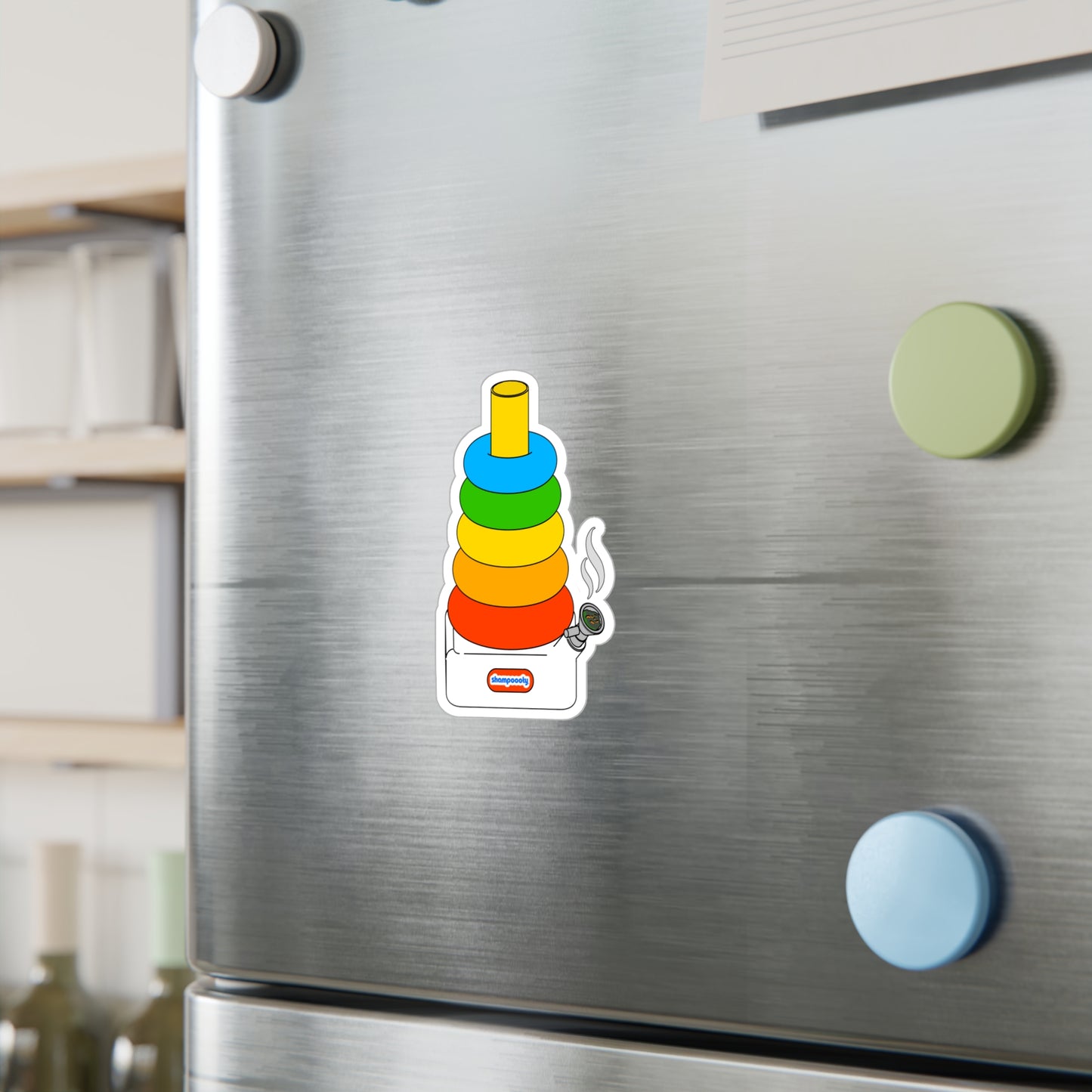Happy Bubbler Vinyl Sticker