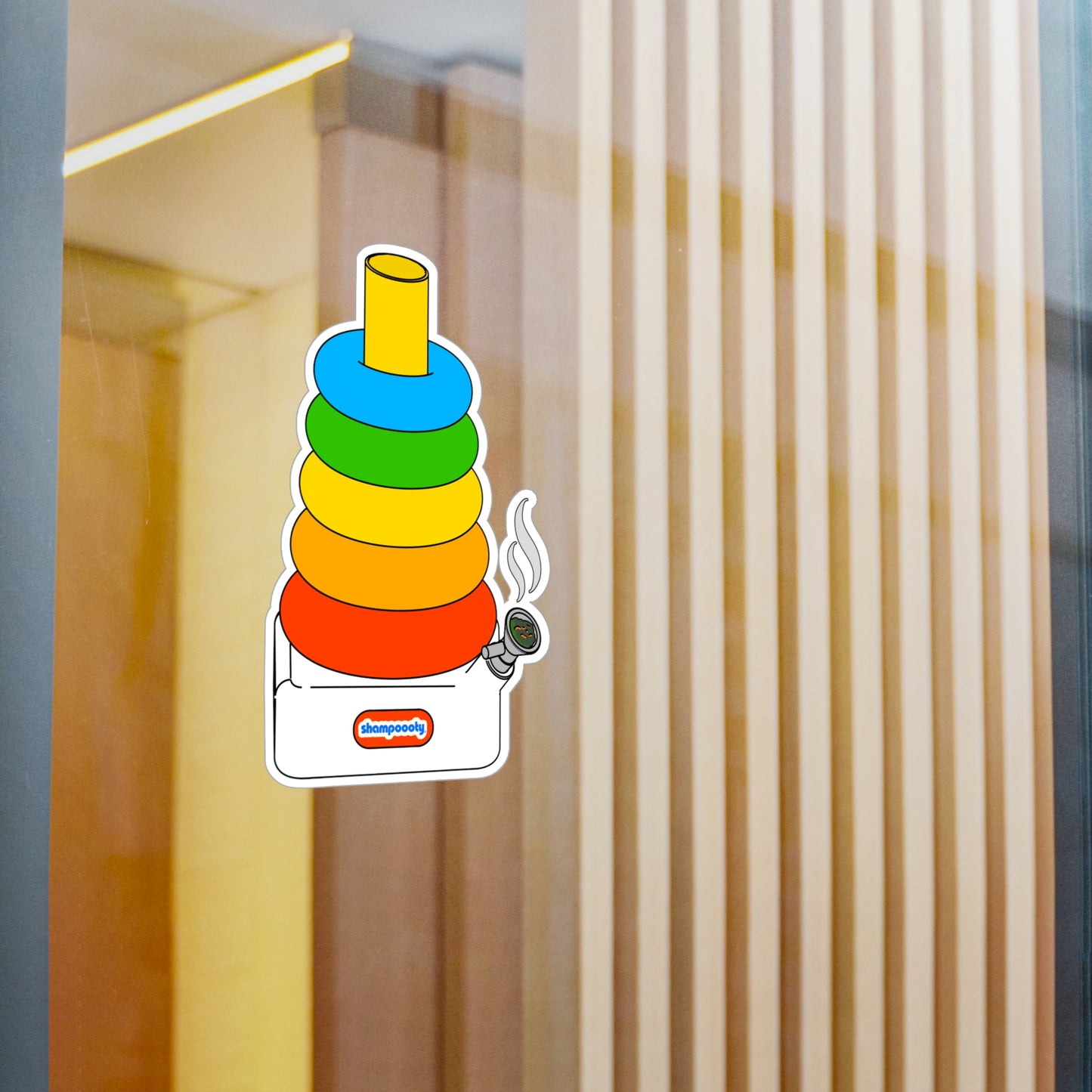 Happy Bubbler Vinyl Sticker