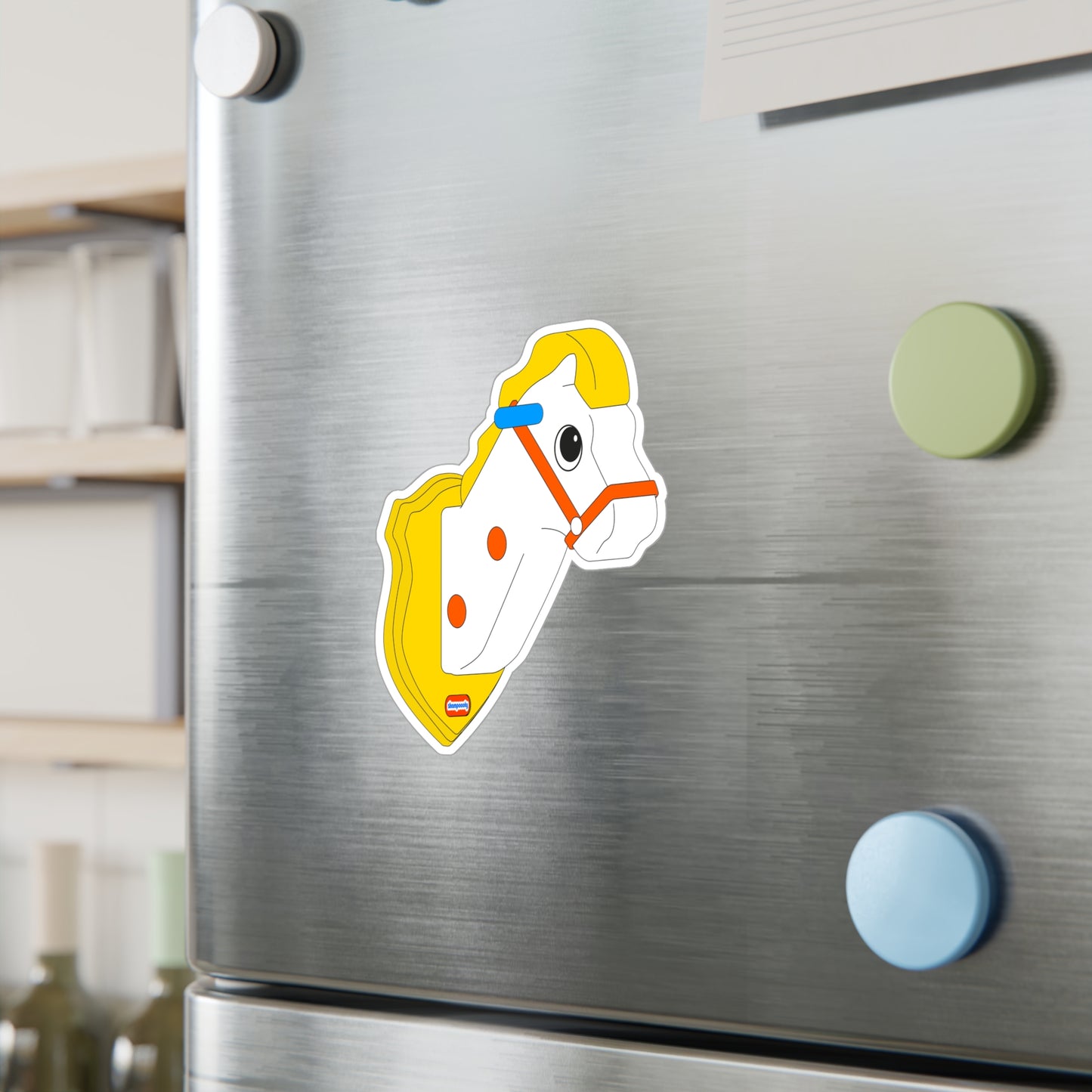 Horse Head Vinyl Sticker