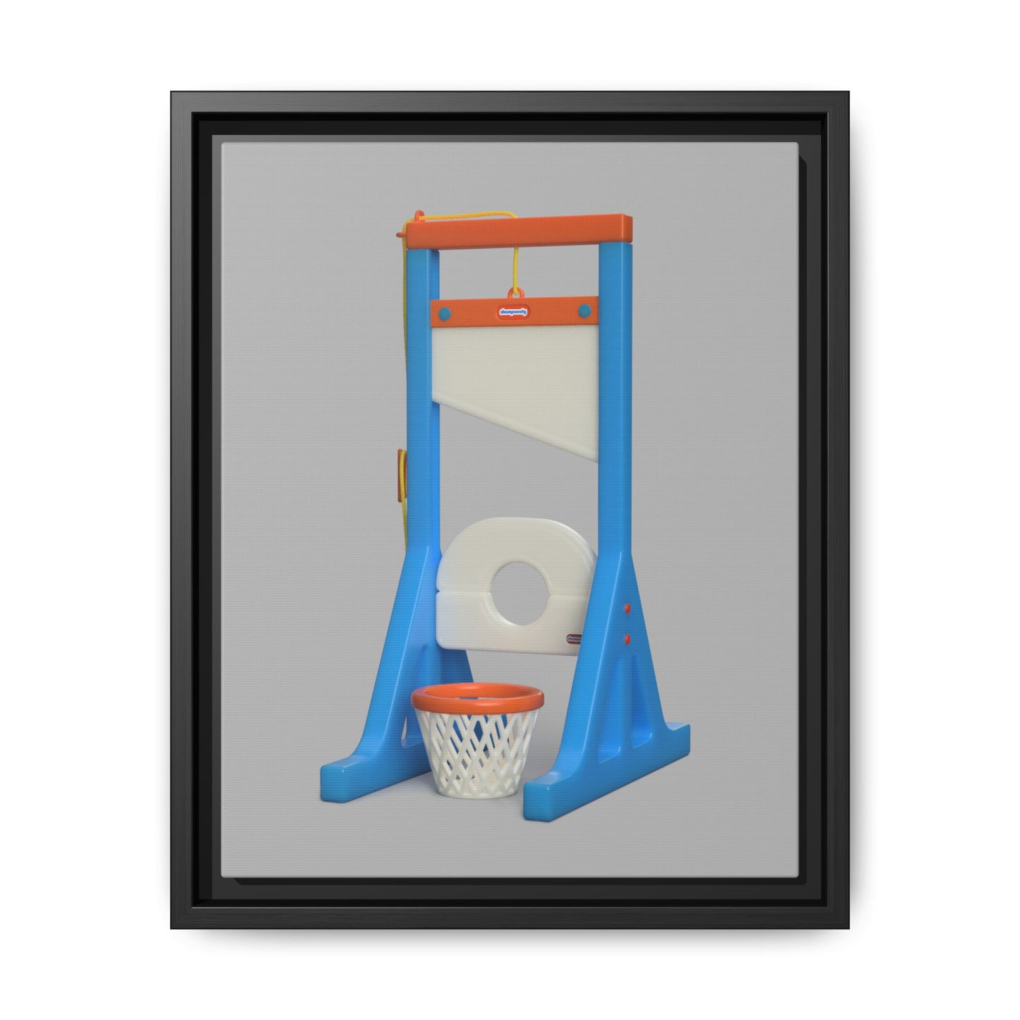 Guillotine Framed Canvas Gallery Wrap