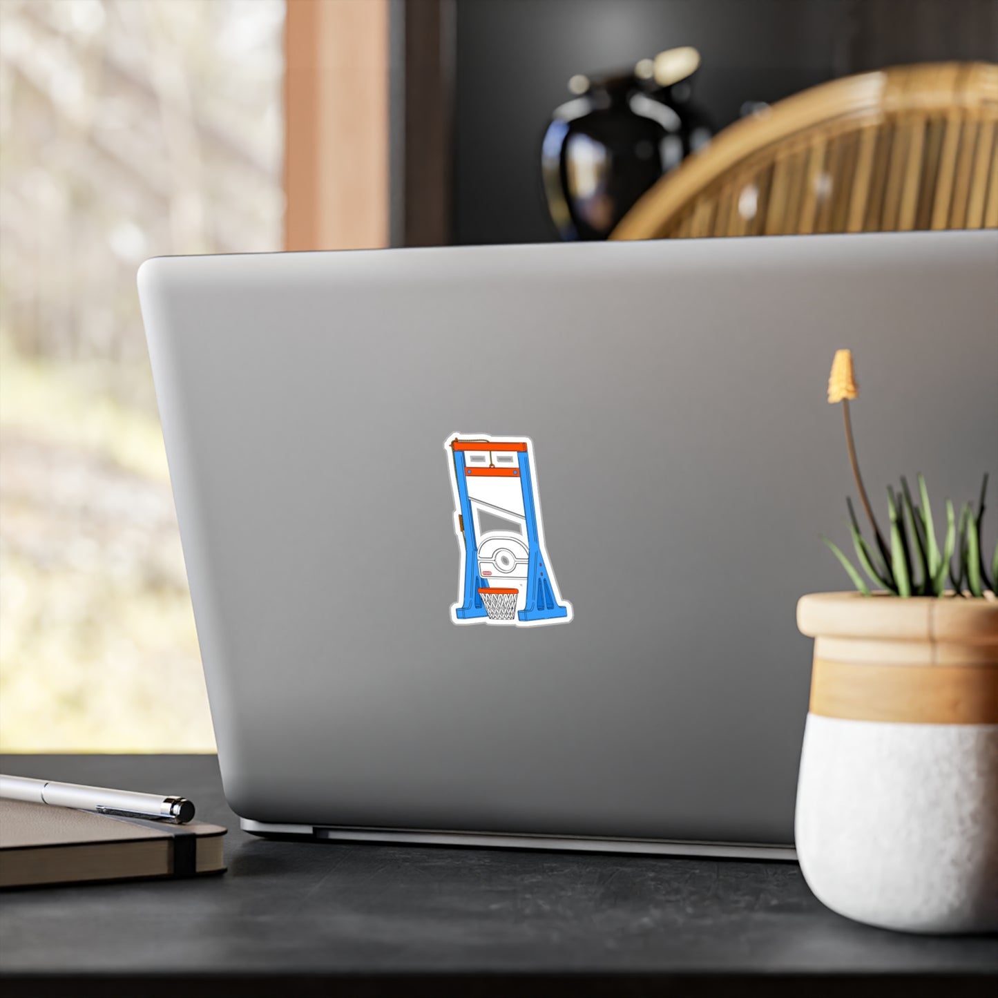 Guillotine Vinyl Sticker