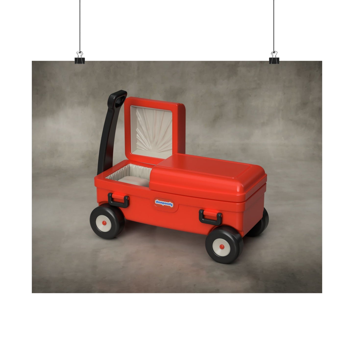 Wagon Casket Archival Print