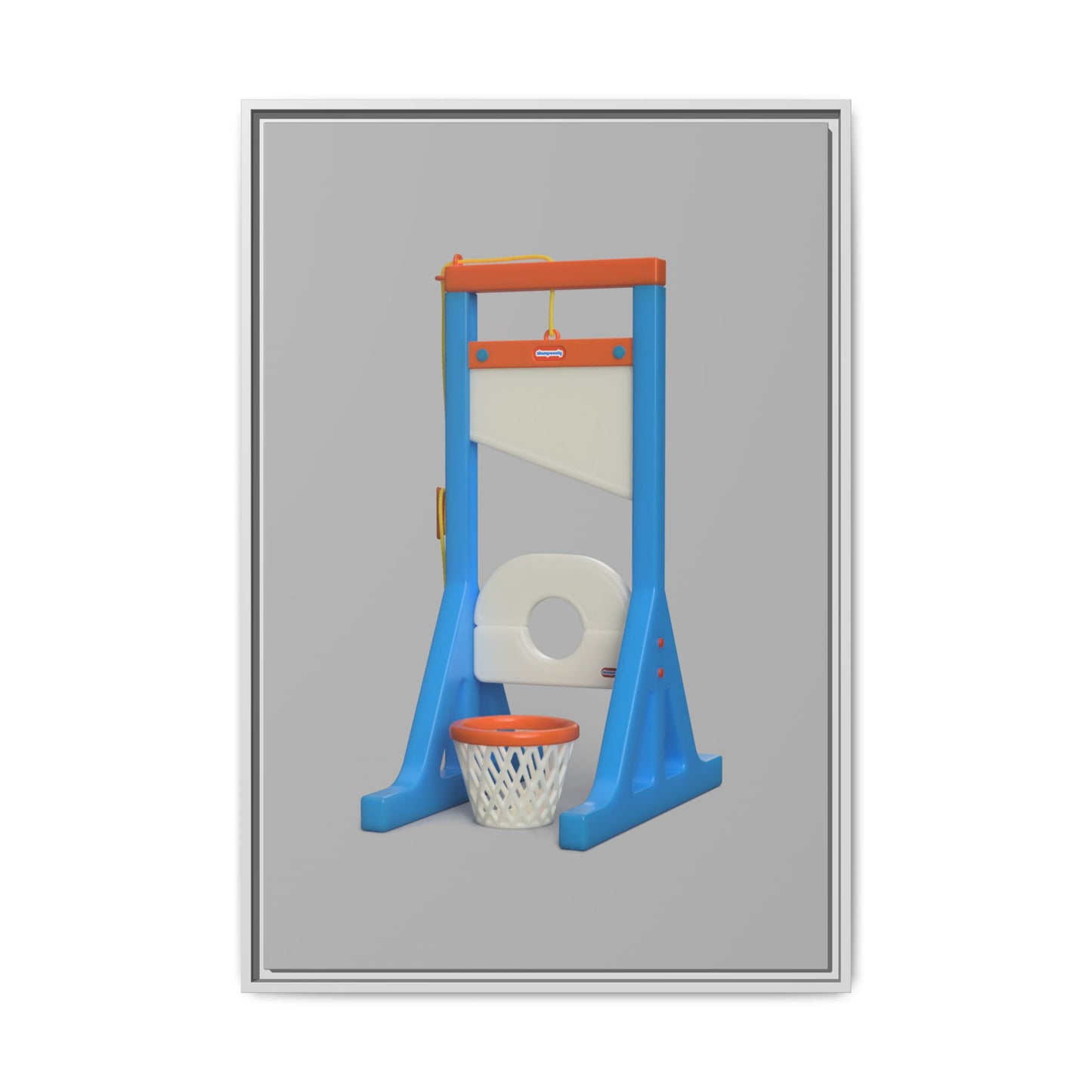 Guillotine Framed Canvas Gallery Wrap