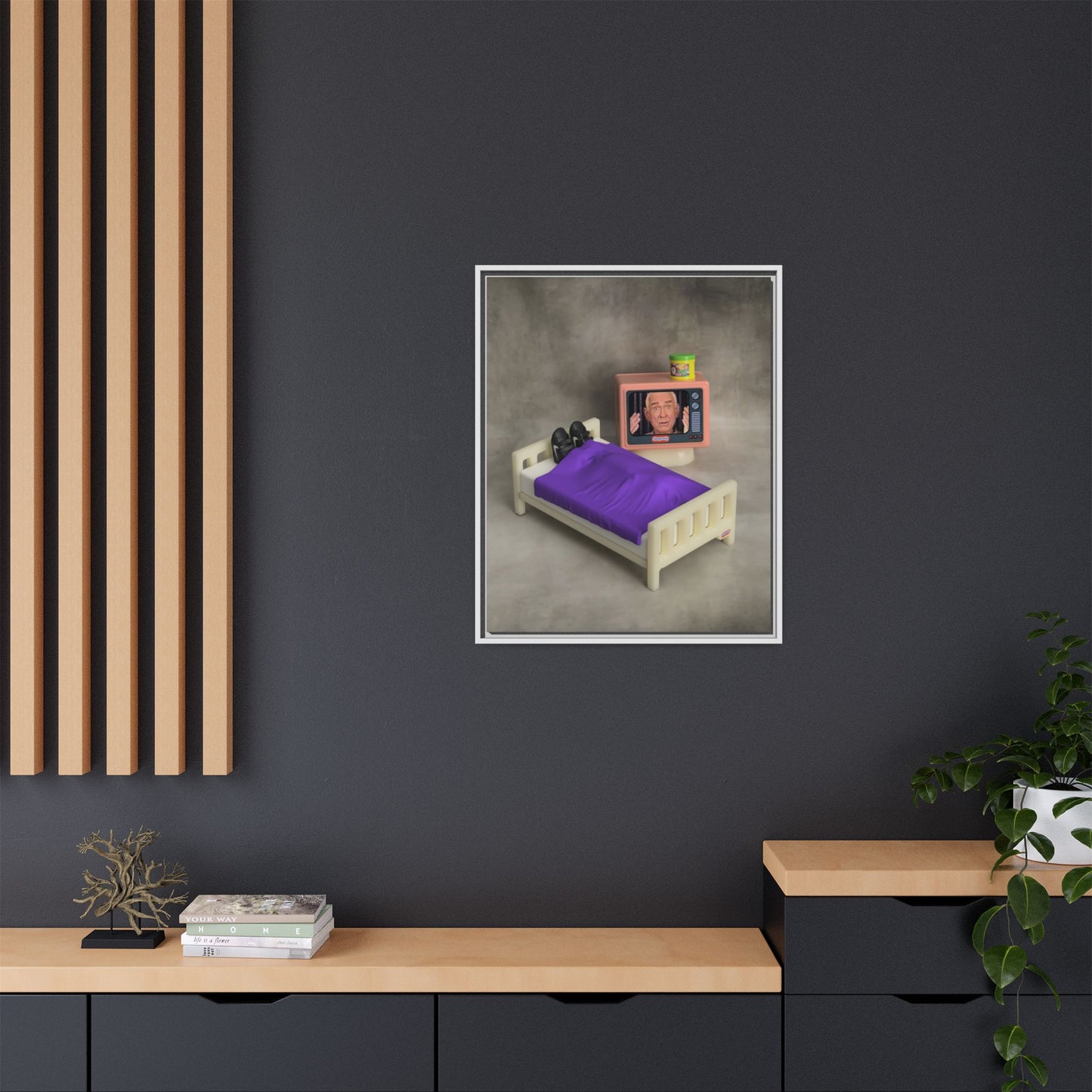 Heaven's Gate Framed Canvas Gallery Wrap