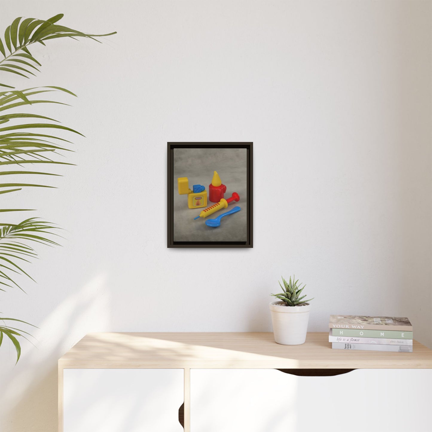 Heroin Framed Canvas Gallery Wrap