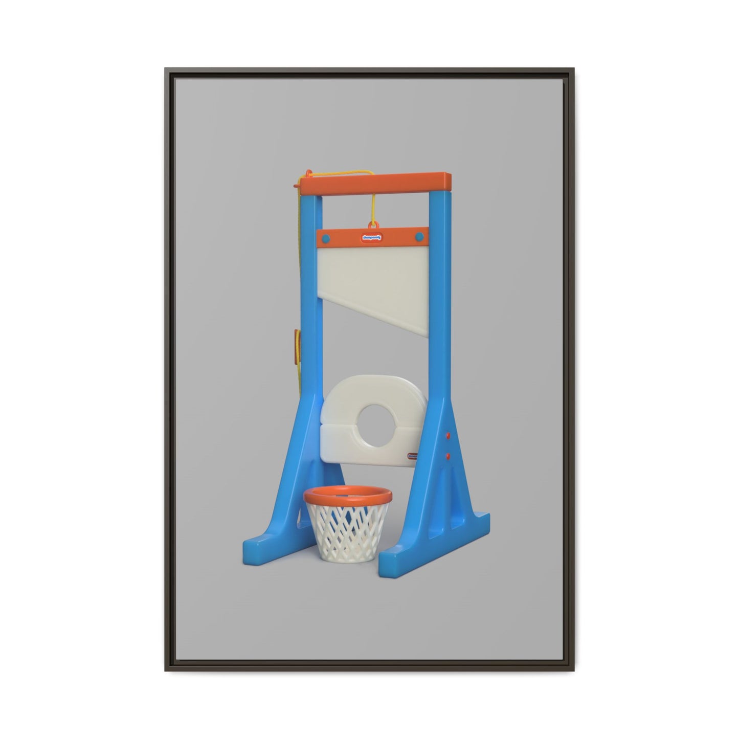 Guillotine Framed Canvas Gallery Wrap