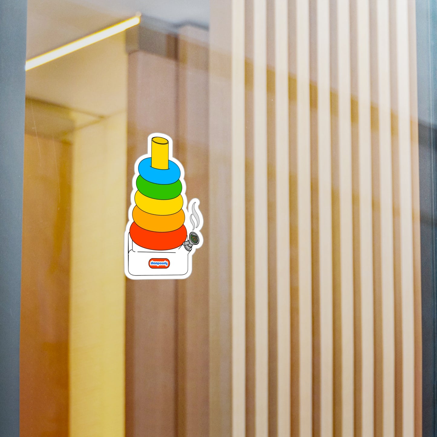 Happy Bubbler Vinyl Sticker
