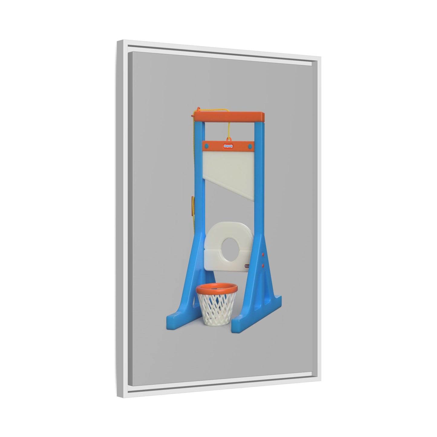 Guillotine Framed Canvas Gallery Wrap
