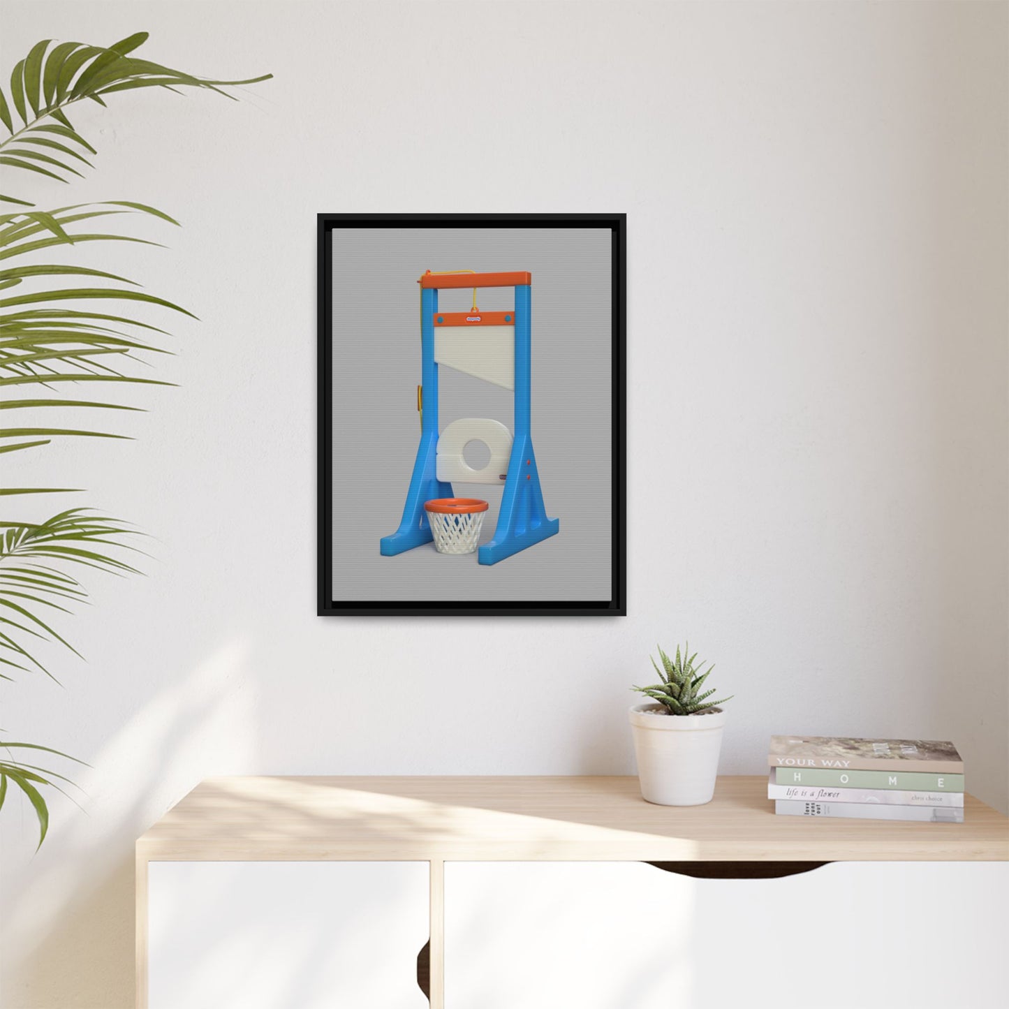 Guillotine Framed Canvas Gallery Wrap