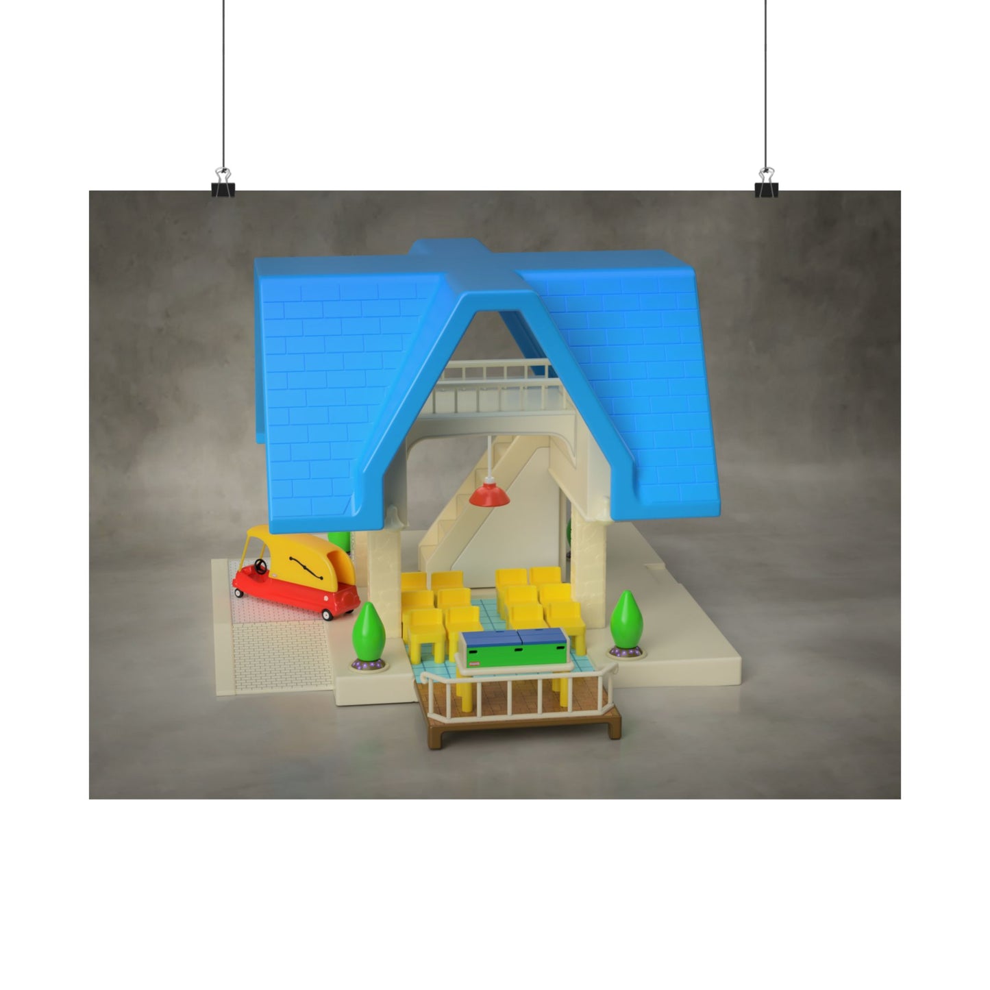 Funeral Home Archival Print
