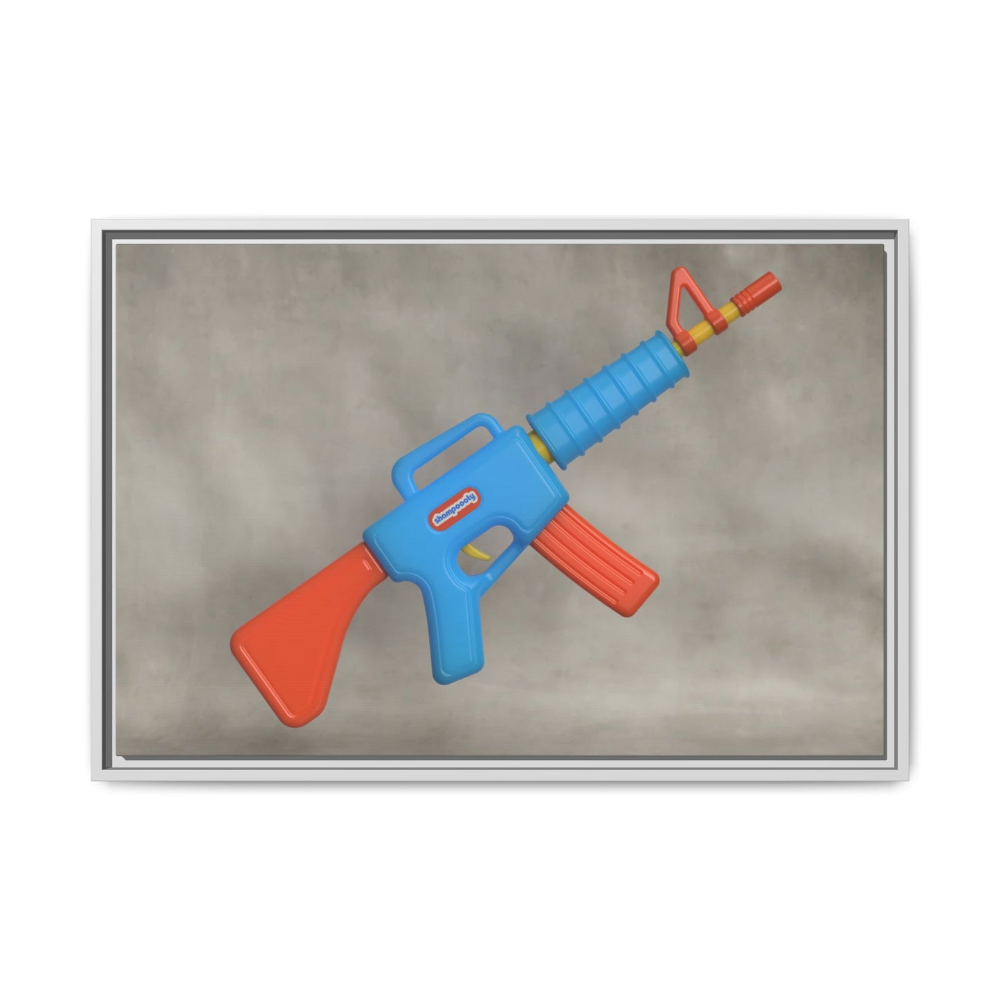 AR-15 Framed Canvas Gallery Wrap