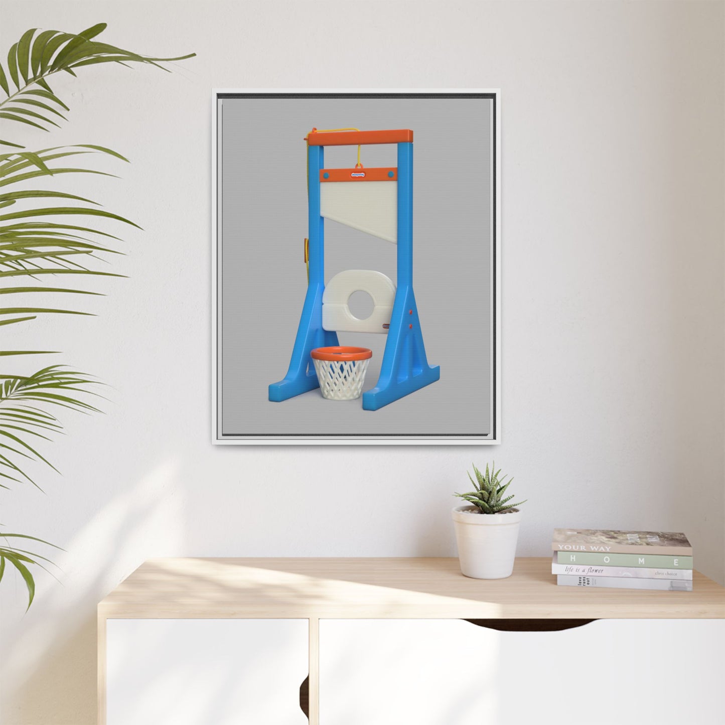 Guillotine Framed Canvas Gallery Wrap