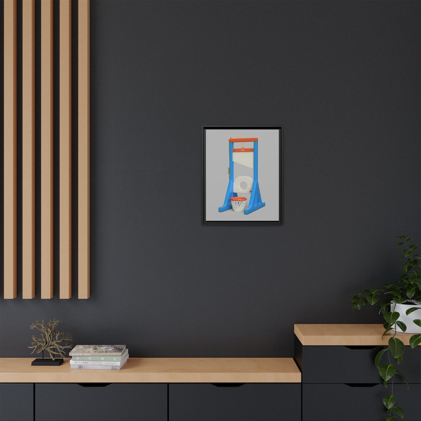 Guillotine Framed Canvas Gallery Wrap