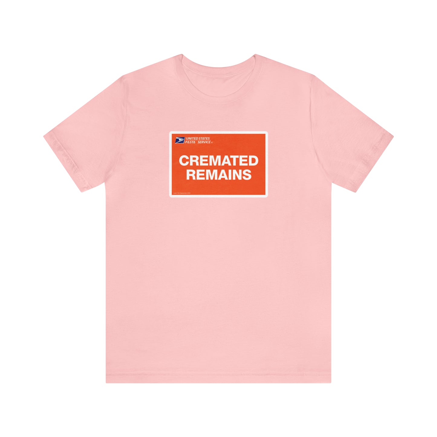T-shirt restes incinérés