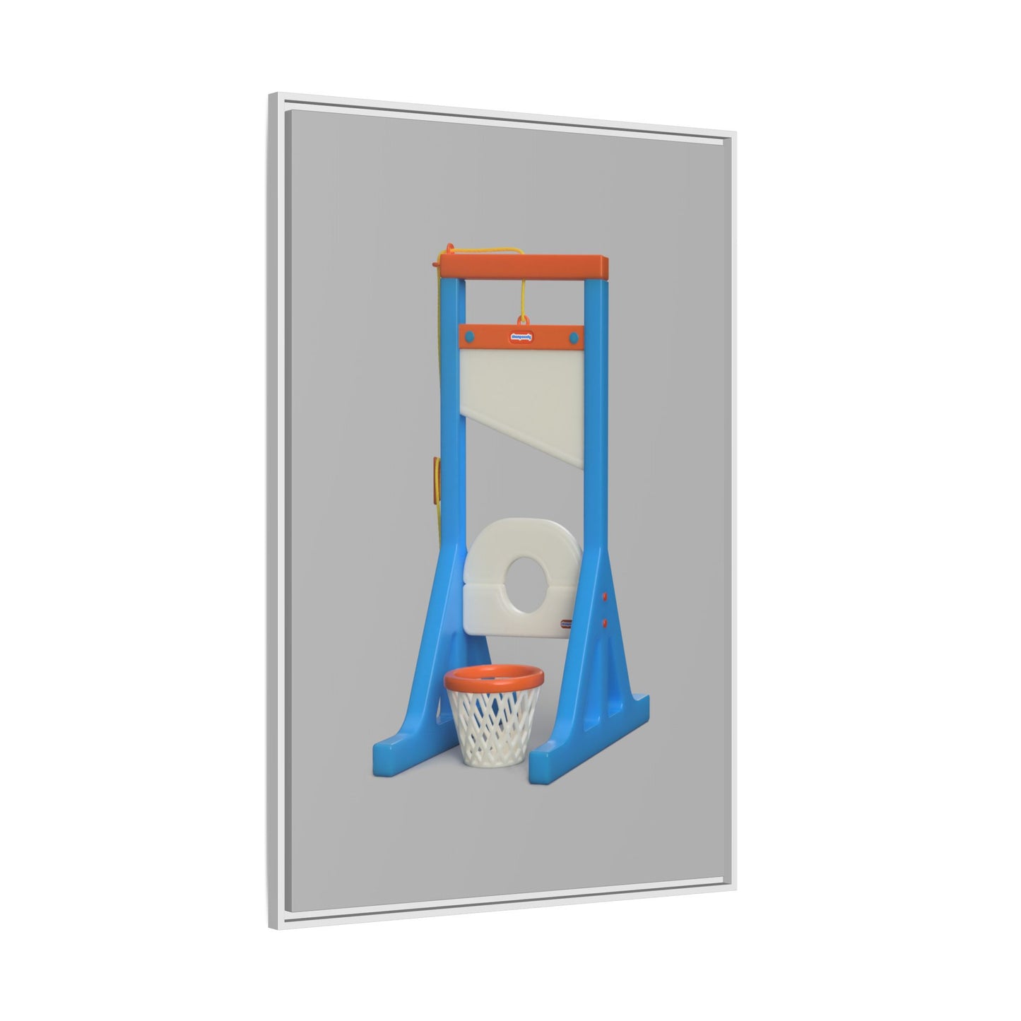 Guillotine Framed Canvas Gallery Wrap