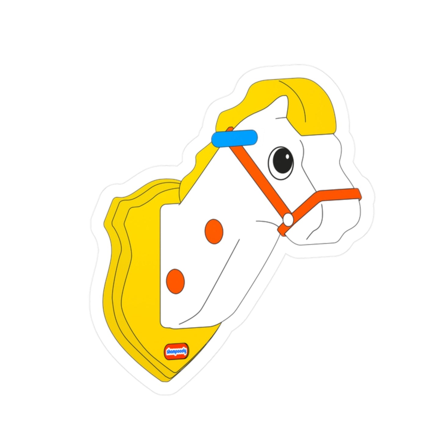 Horse Head Vinyl Sticker
