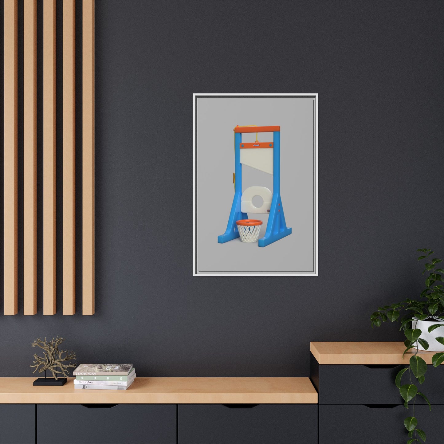 Guillotine Framed Canvas Gallery Wrap