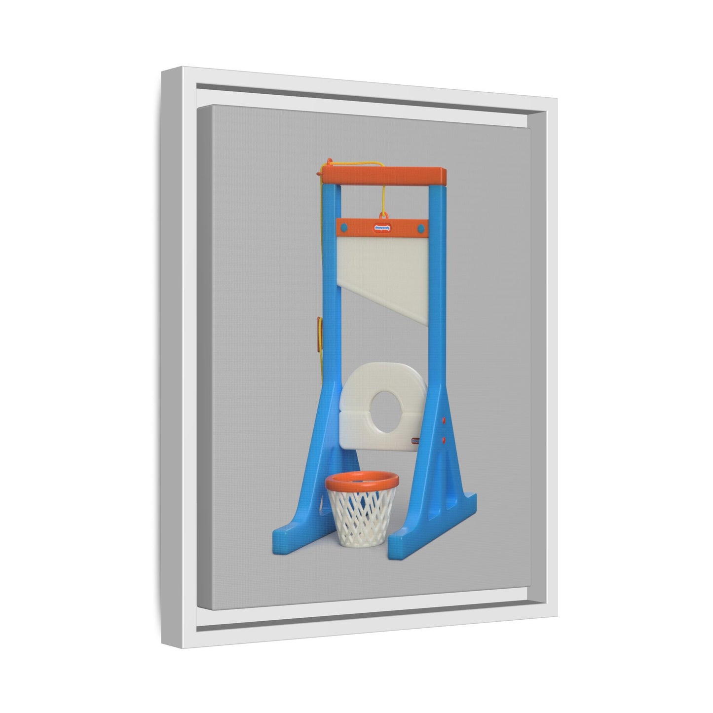 Guillotine Framed Canvas Gallery Wrap