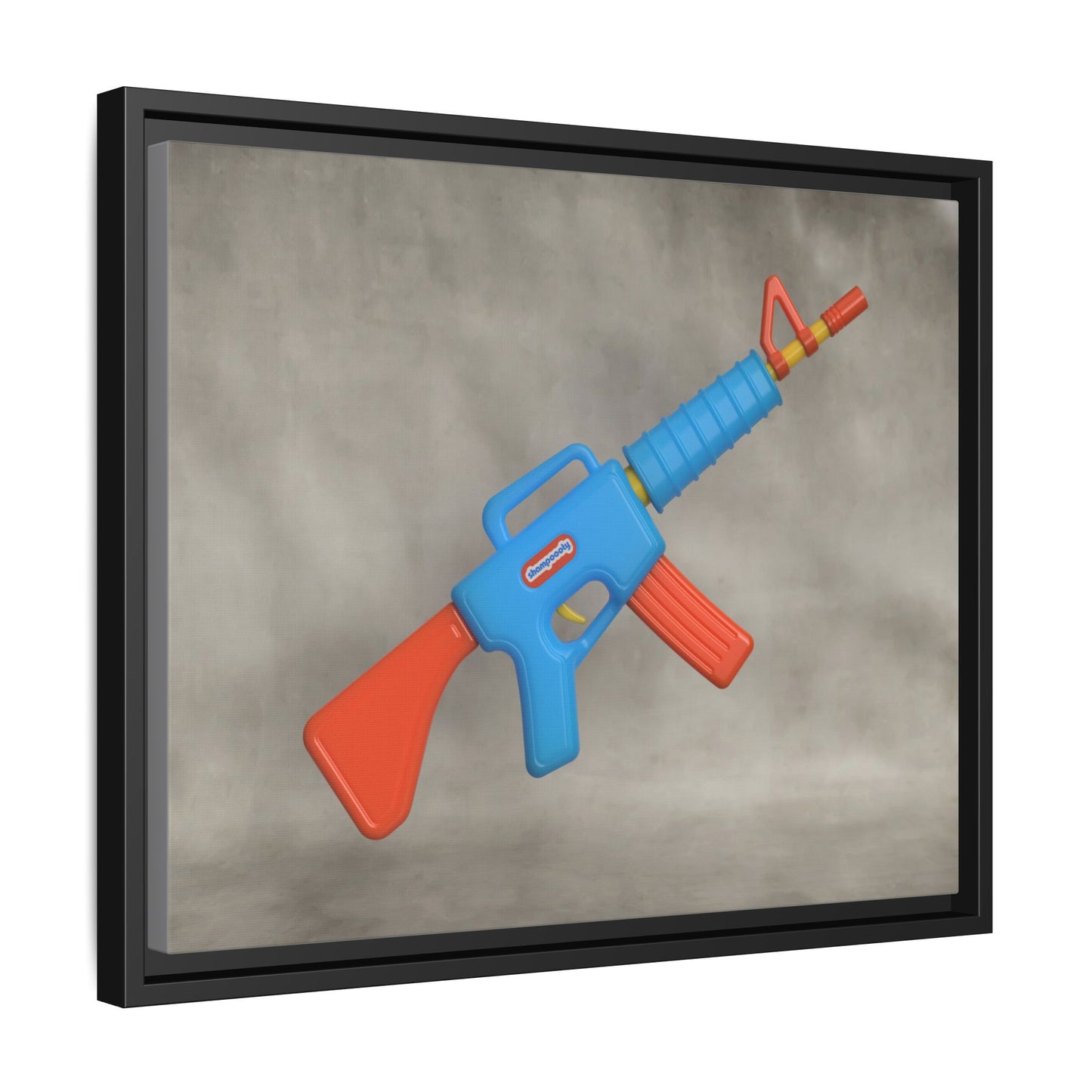 AR-15 Framed Canvas Gallery Wrap