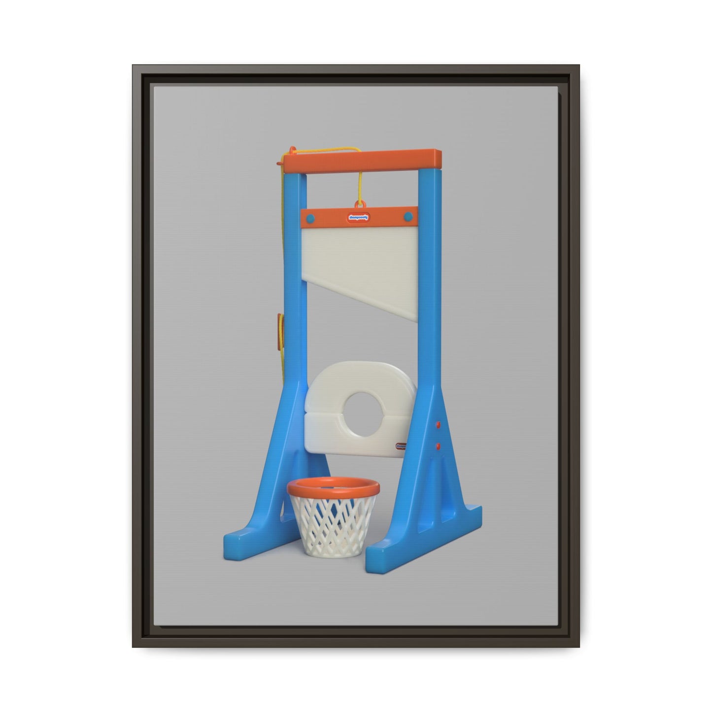Guillotine Framed Canvas Gallery Wrap