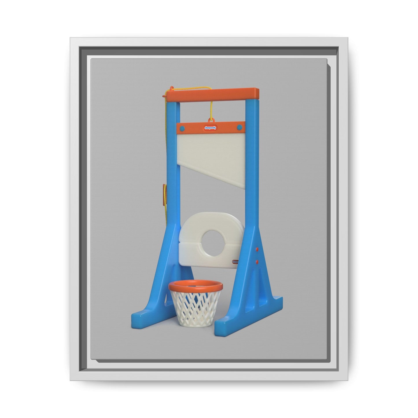 Guillotine Framed Canvas Gallery Wrap