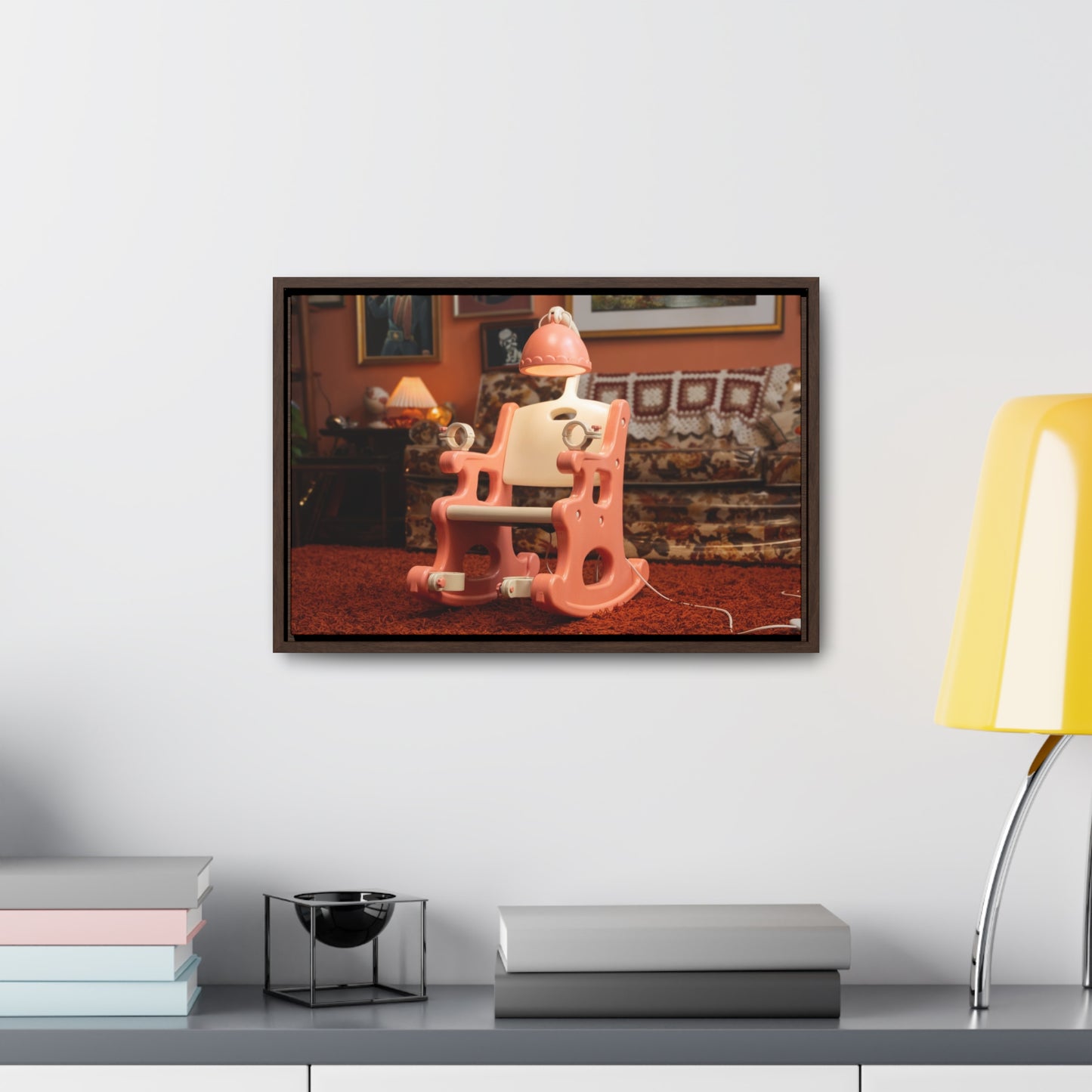 Electric Chair (Real) Framed Canvas Gallery Wrap