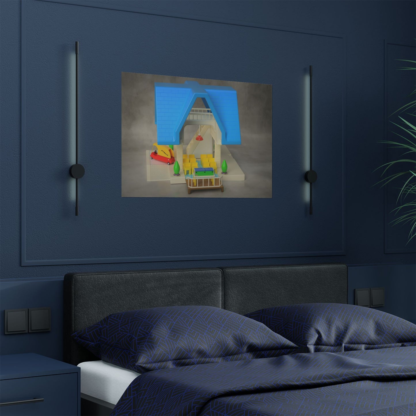Funeral Home Archival Print