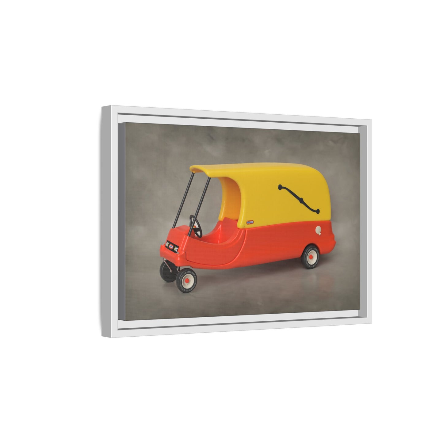 Hearse Framed Canvas Gallery Wrap