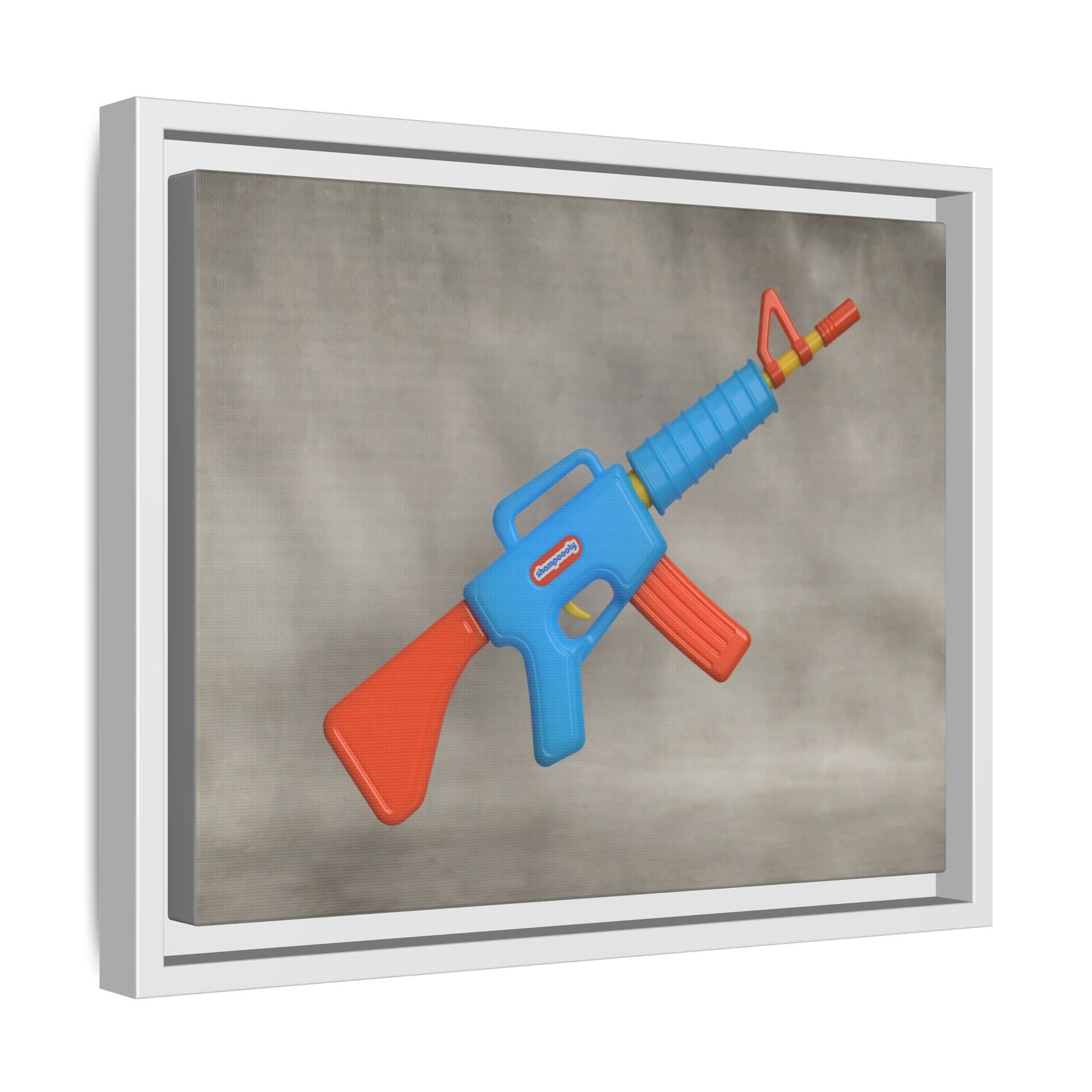 AR-15 Framed Canvas Gallery Wrap