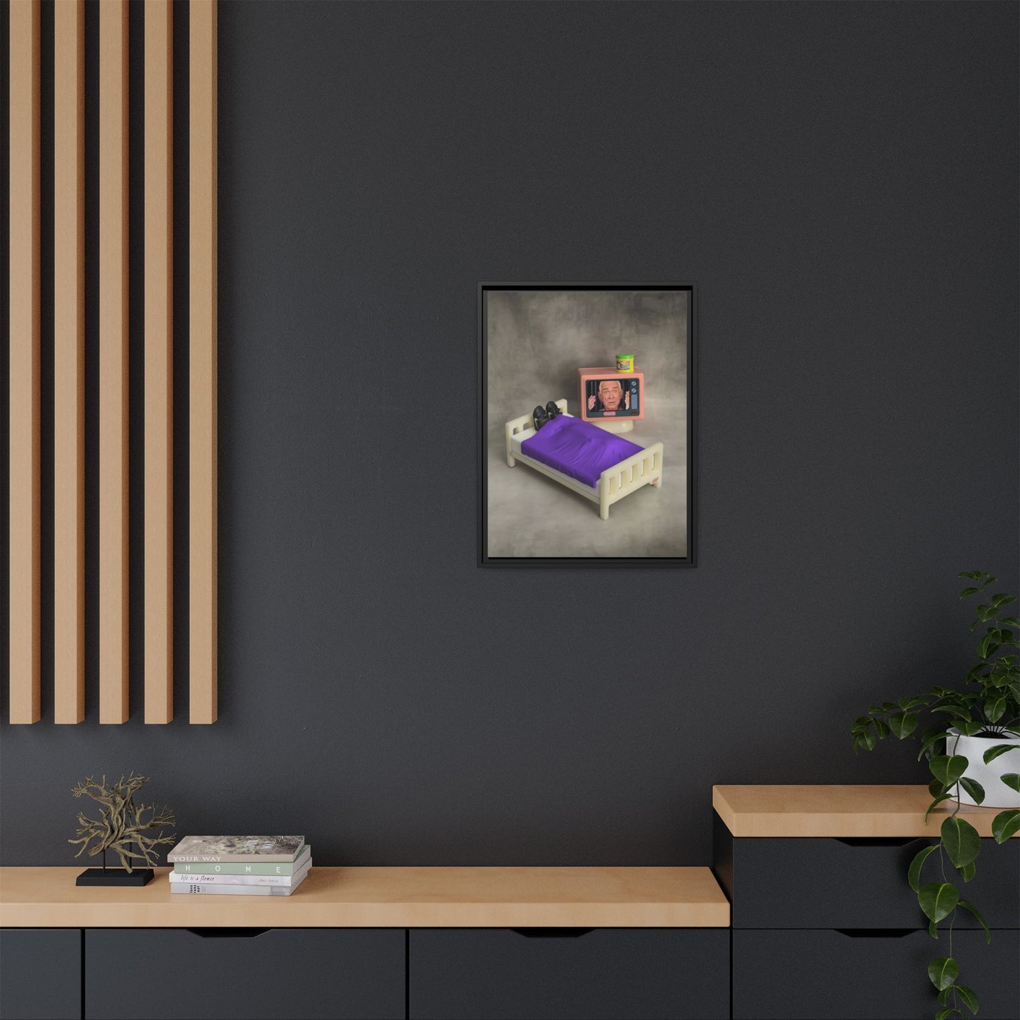 Heaven's Gate Framed Canvas Gallery Wrap