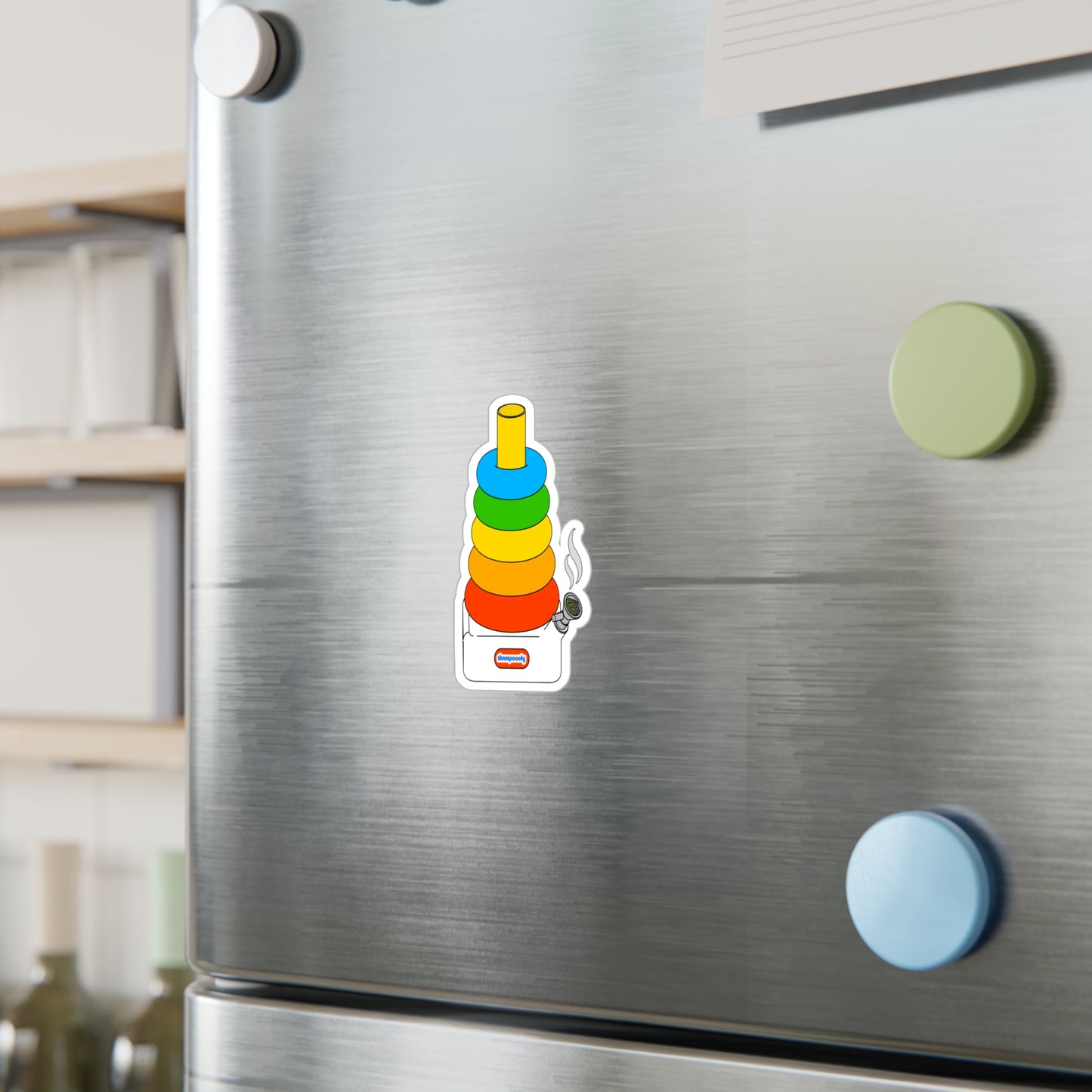 Happy Bubbler Vinyl Sticker