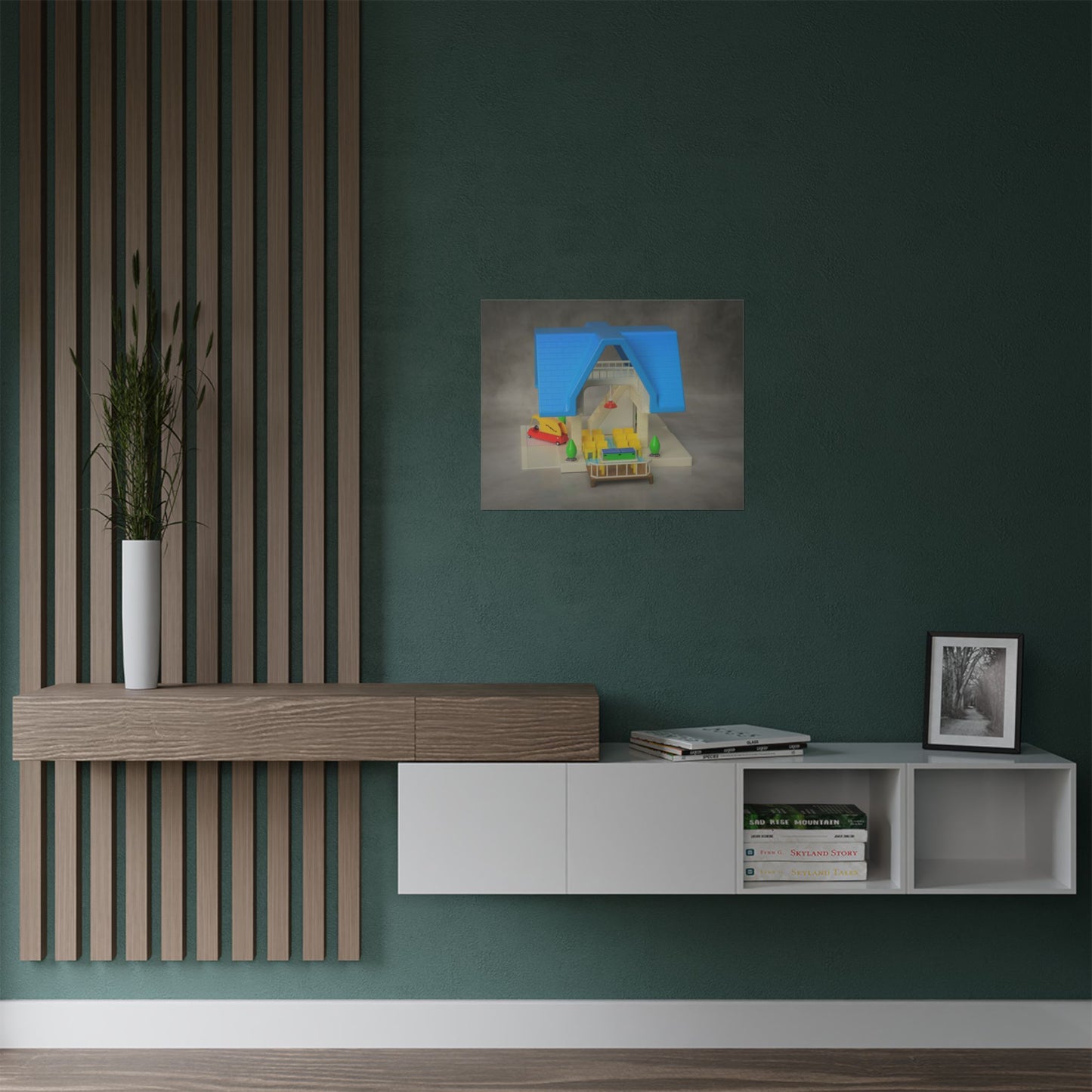 Funeral Home Archival Print