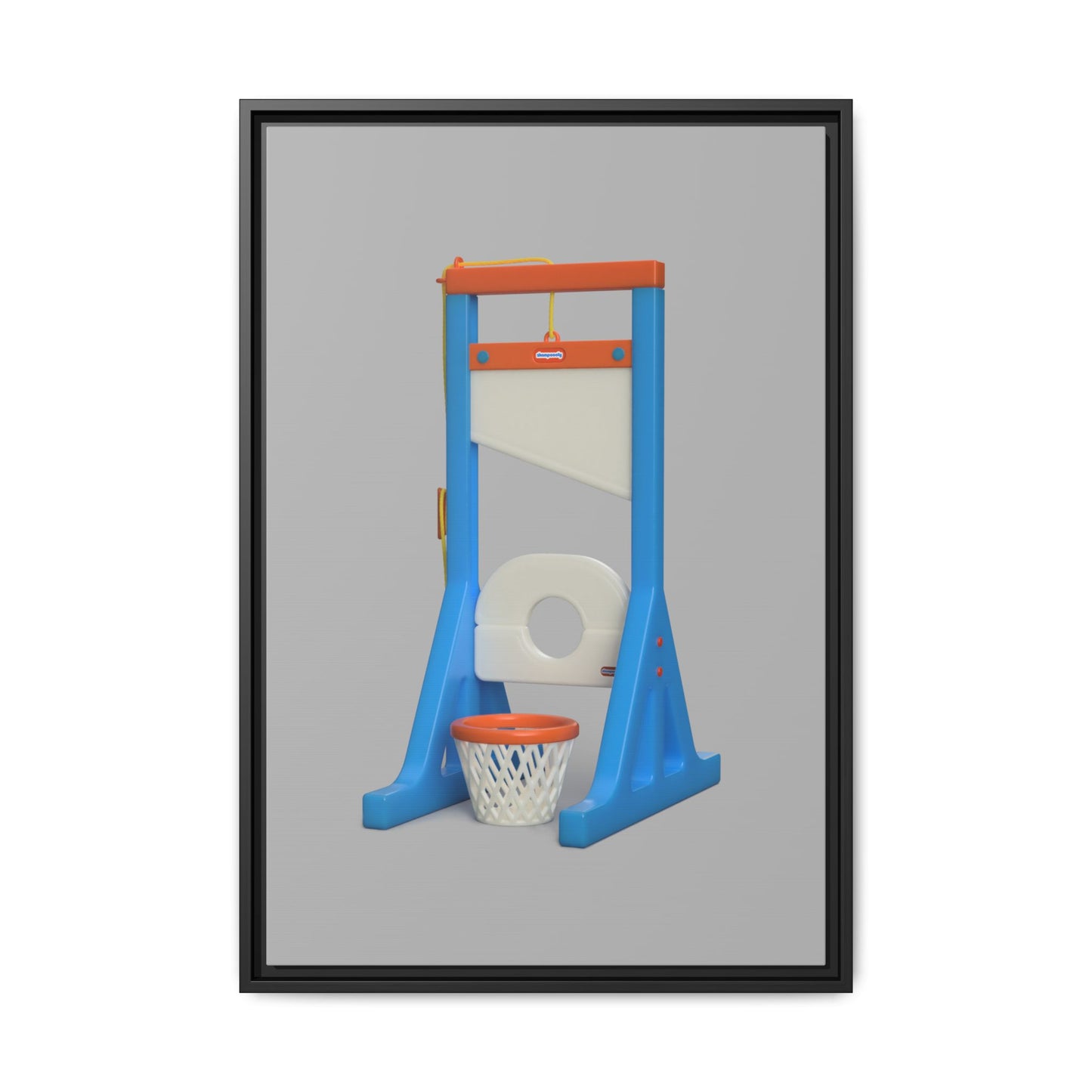 Guillotine Framed Canvas Gallery Wrap