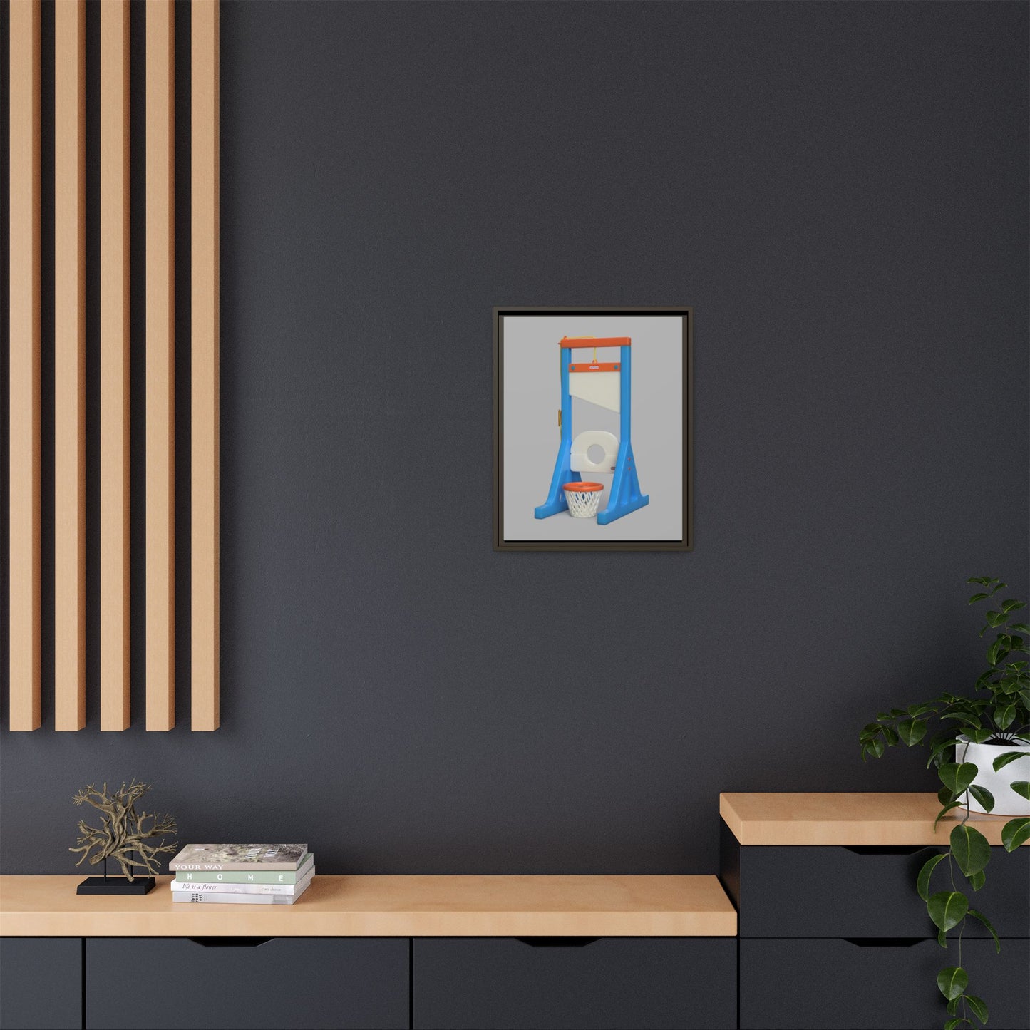 Guillotine Framed Canvas Gallery Wrap