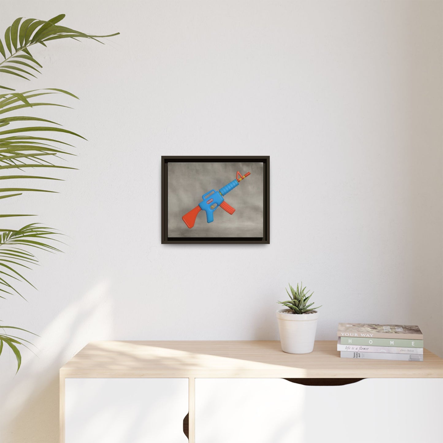 AR-15 Framed Canvas Gallery Wrap
