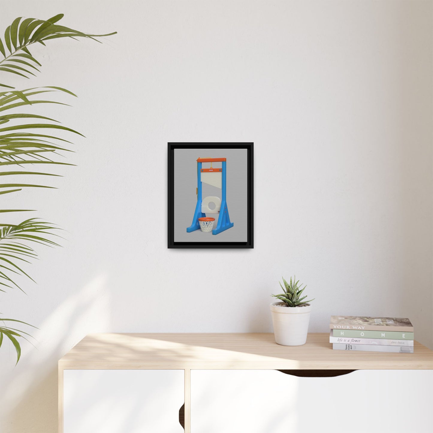 Guillotine Framed Canvas Gallery Wrap