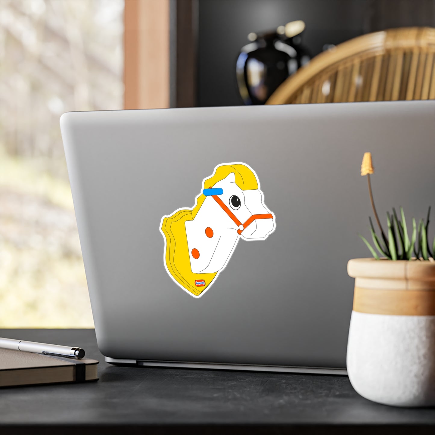 Horse Head Vinyl Sticker