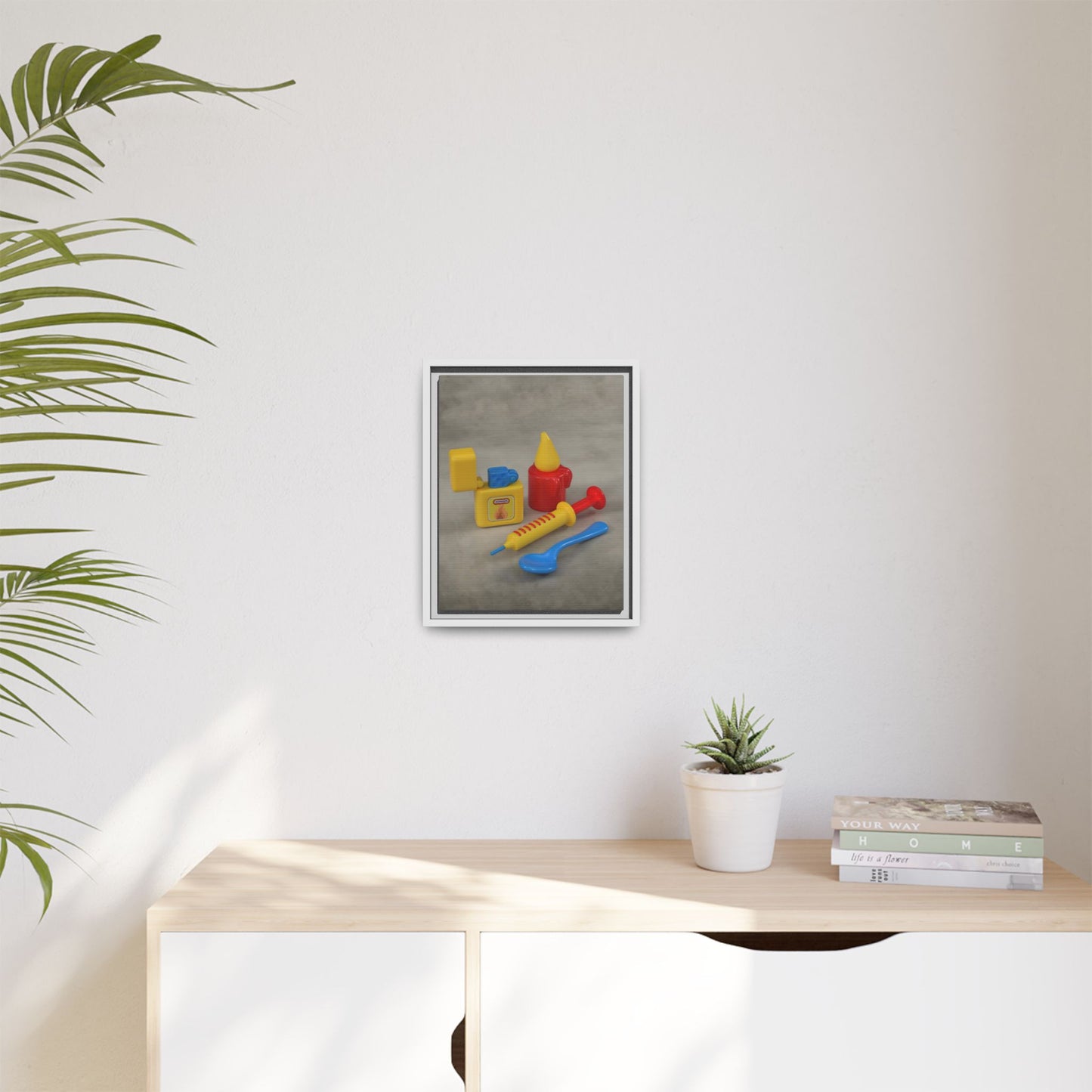 Heroin Framed Canvas Gallery Wrap