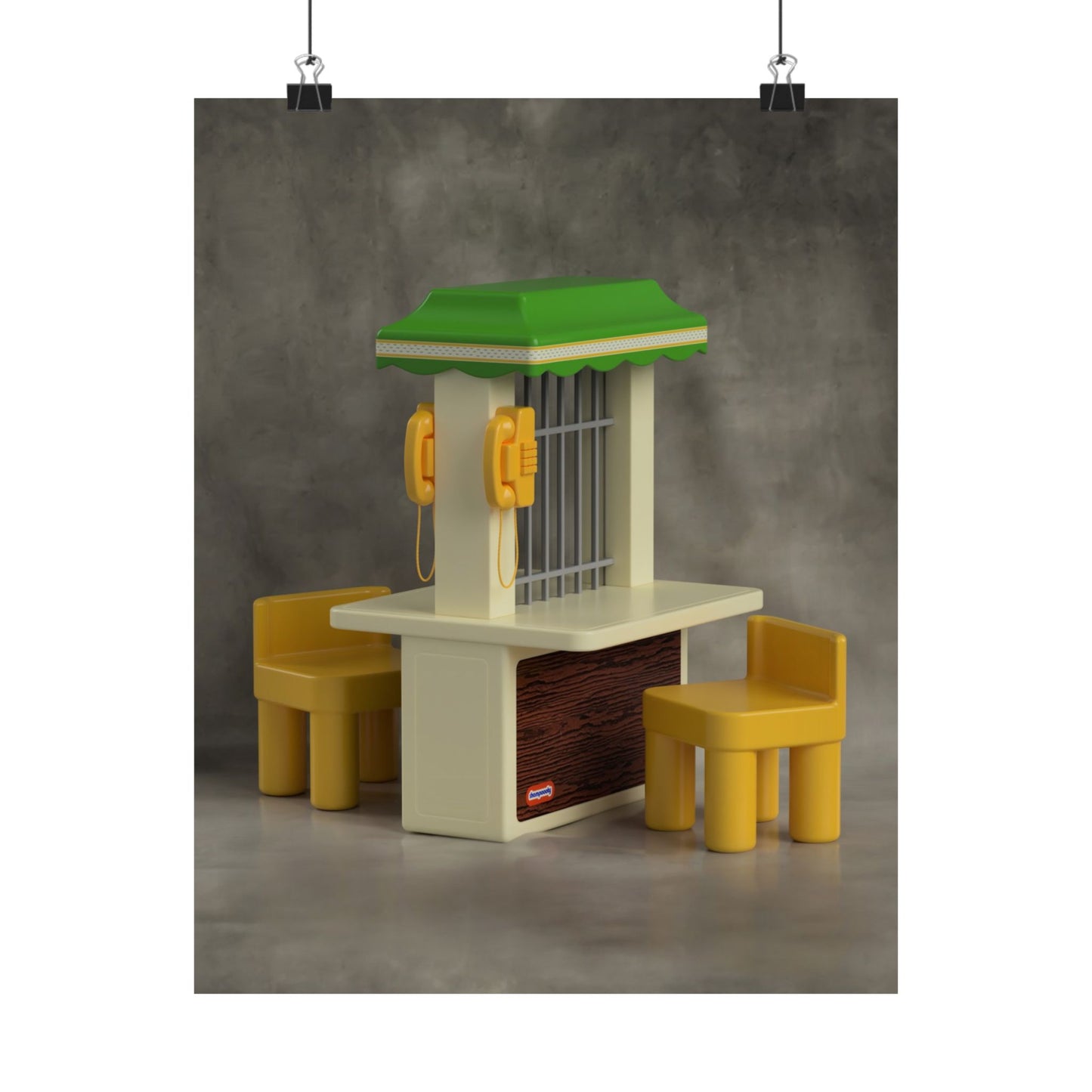 Visitation Booth Archival Print
