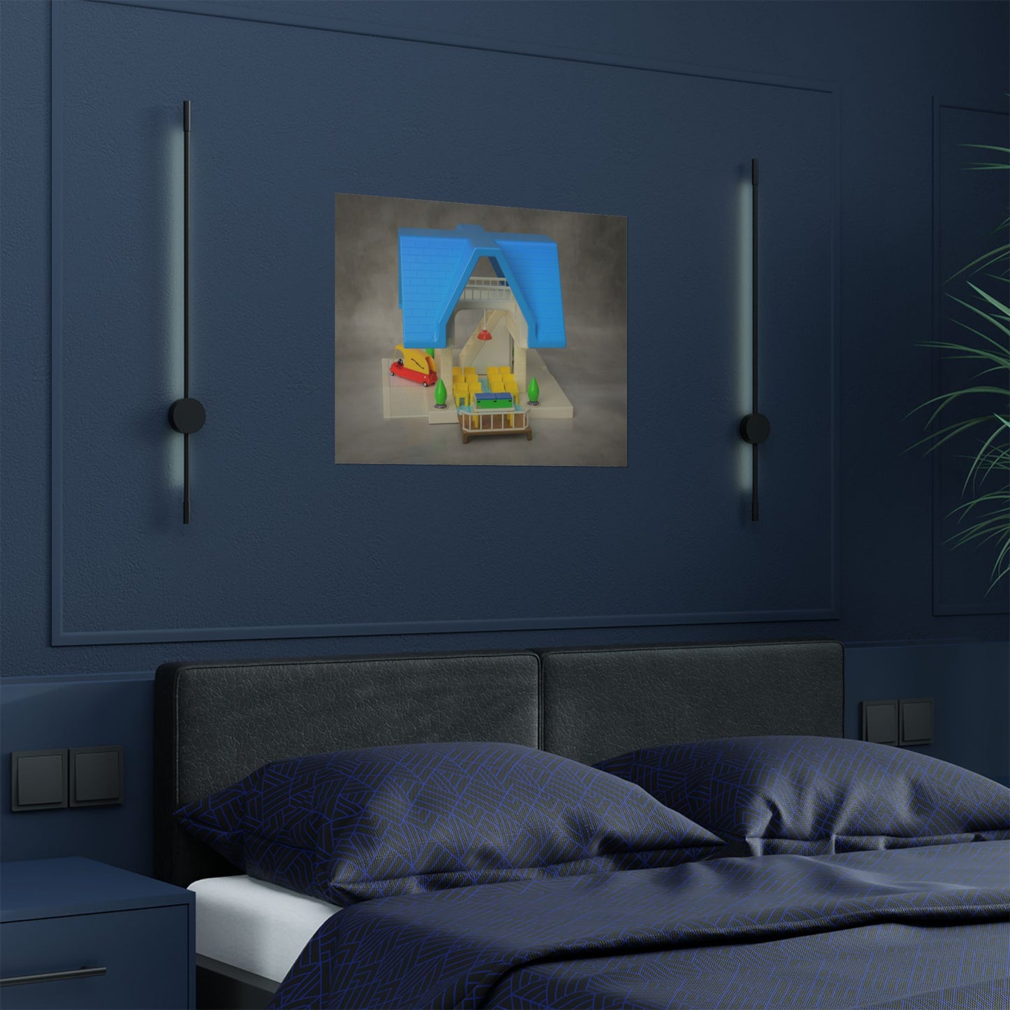 Funeral Home Archival Print