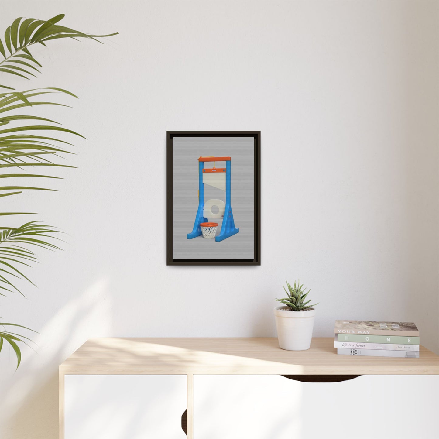 Guillotine Framed Canvas Gallery Wrap