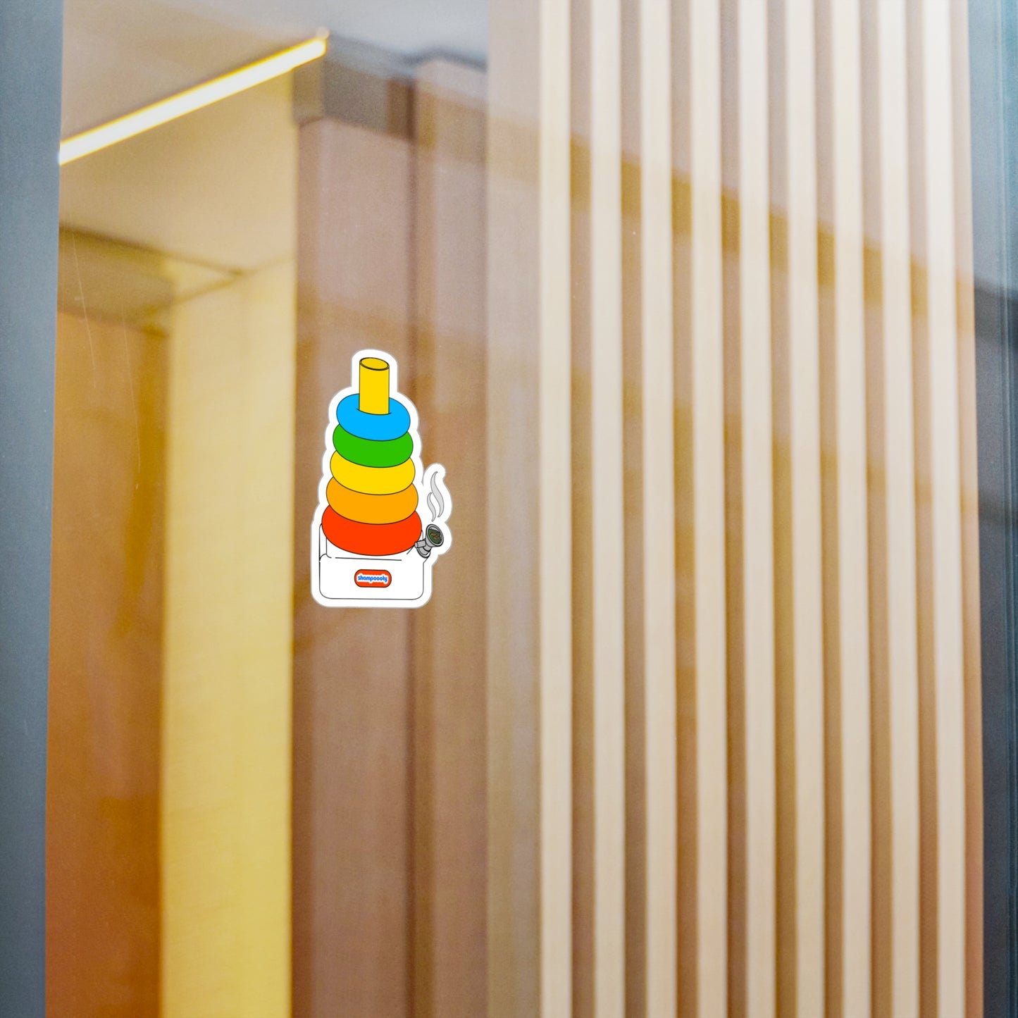 Happy Bubbler Vinyl Sticker