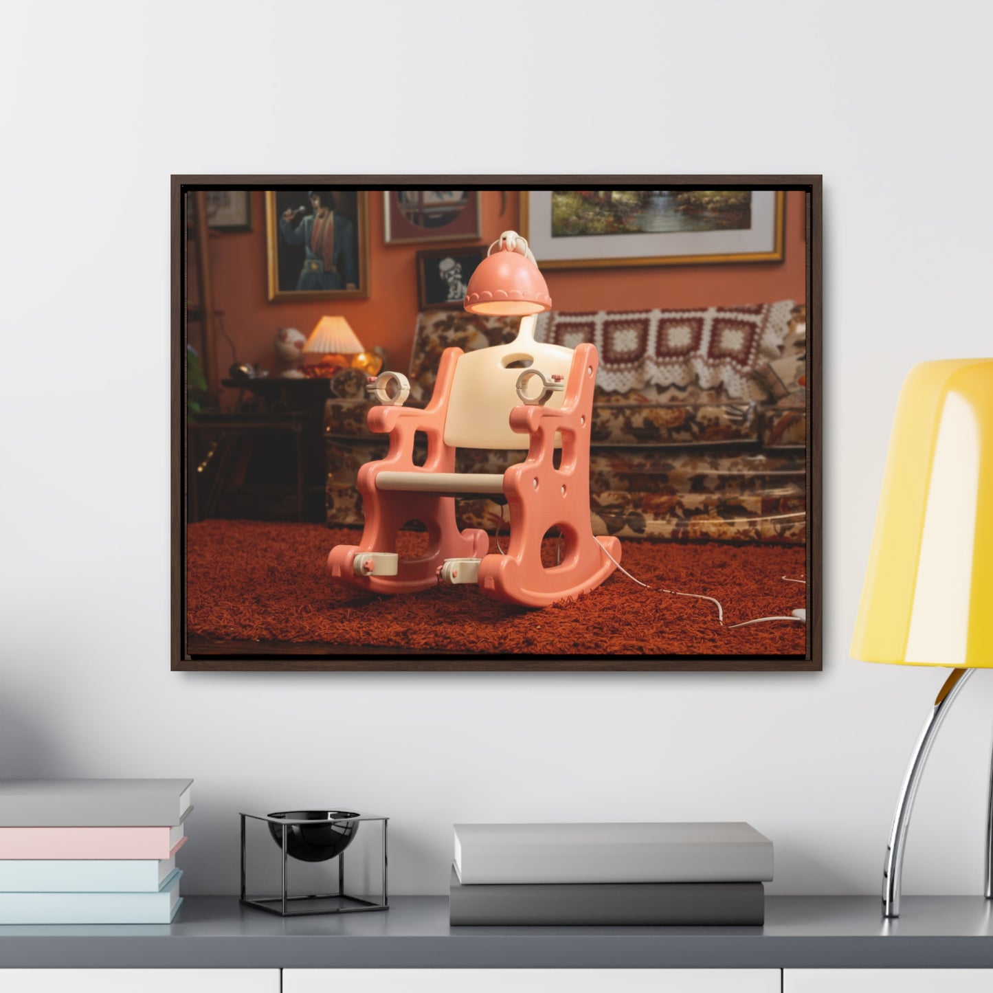 Electric Chair (Real) Framed Canvas Gallery Wrap