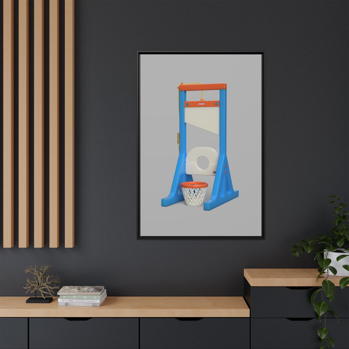 Guillotine Framed Canvas Gallery Wrap