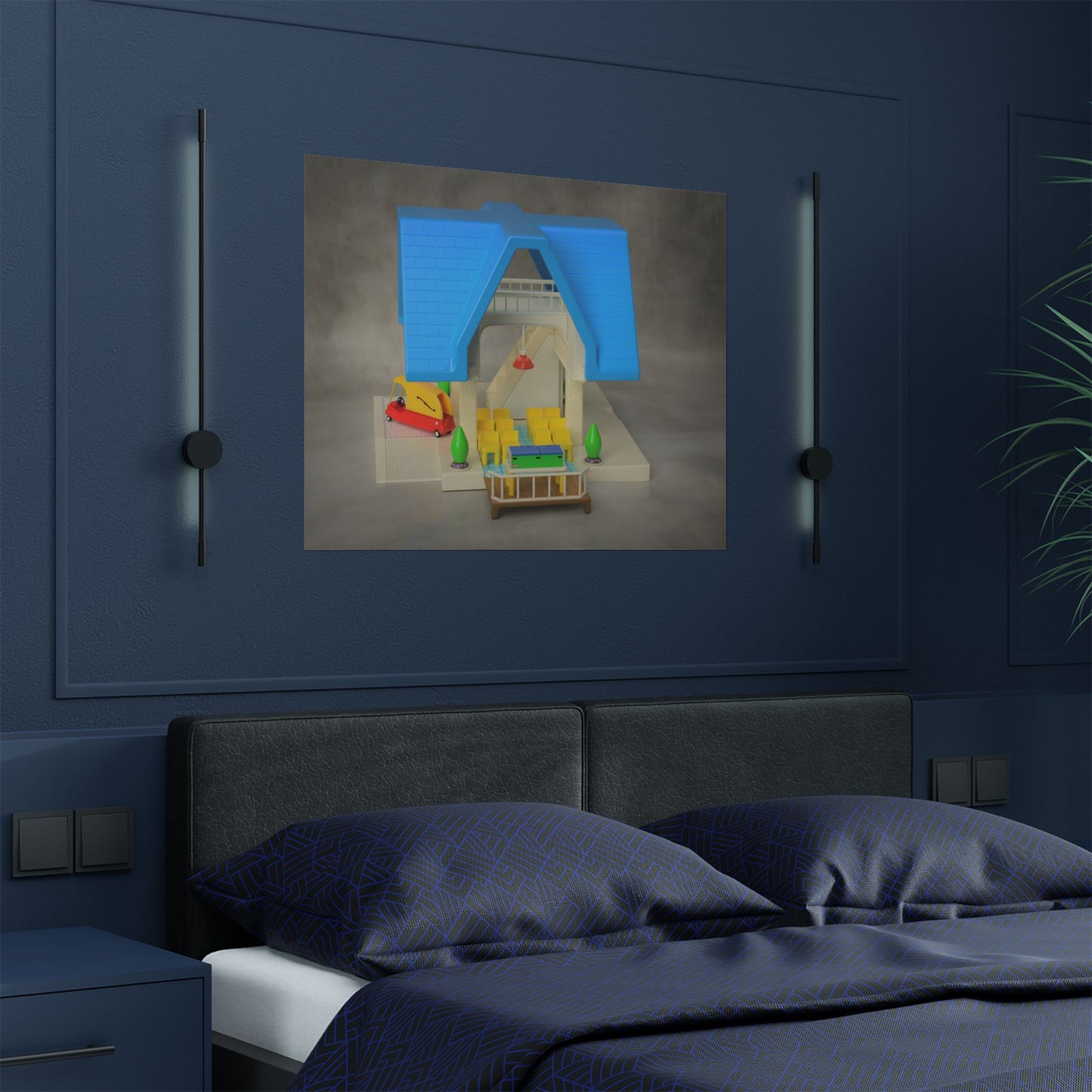 Funeral Home Archival Print