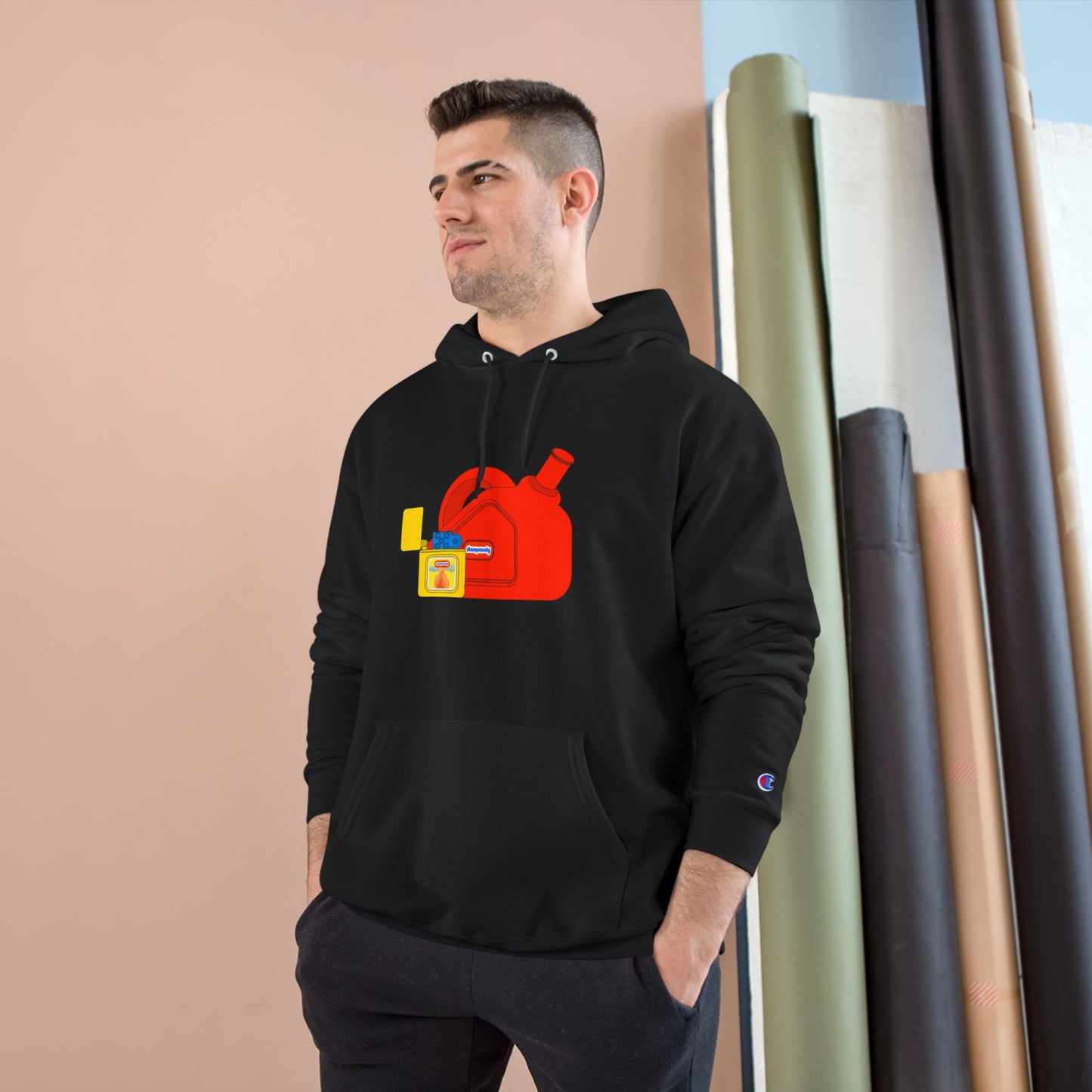 Gas Can and Lighter Hoodie